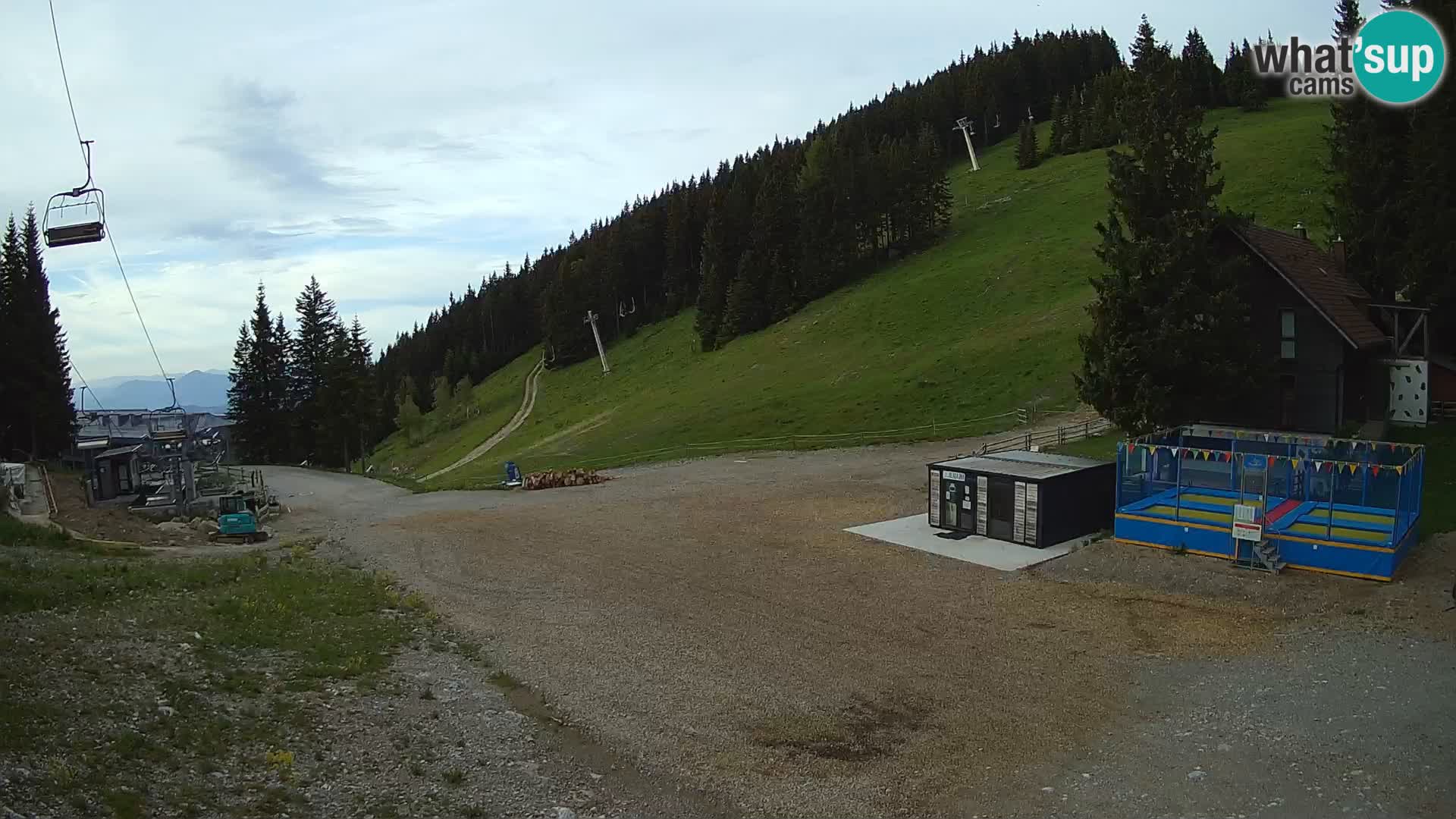 GOLTE Ski resort live webcam – view to Medvedjak – Slovenia