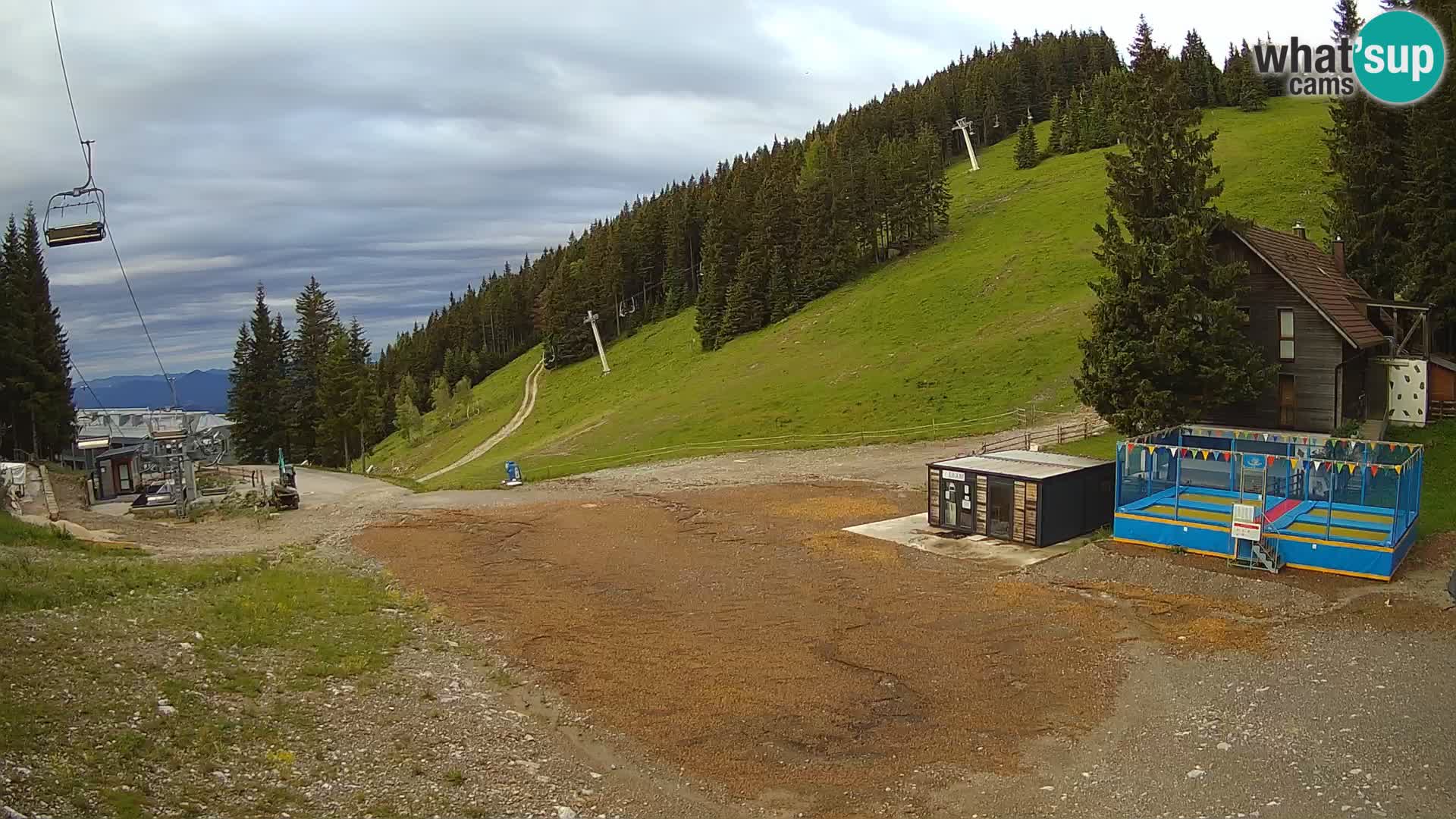 GOLTE Ski resort live webcam – view to Medvedjak – Slovenia