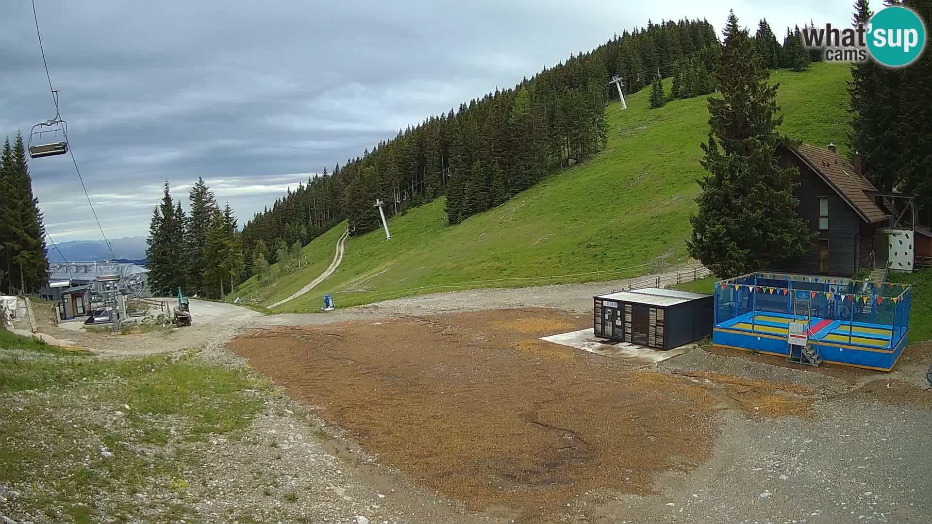 GOLTE Ski resort live webcam – view to Medvedjak – Slovenia