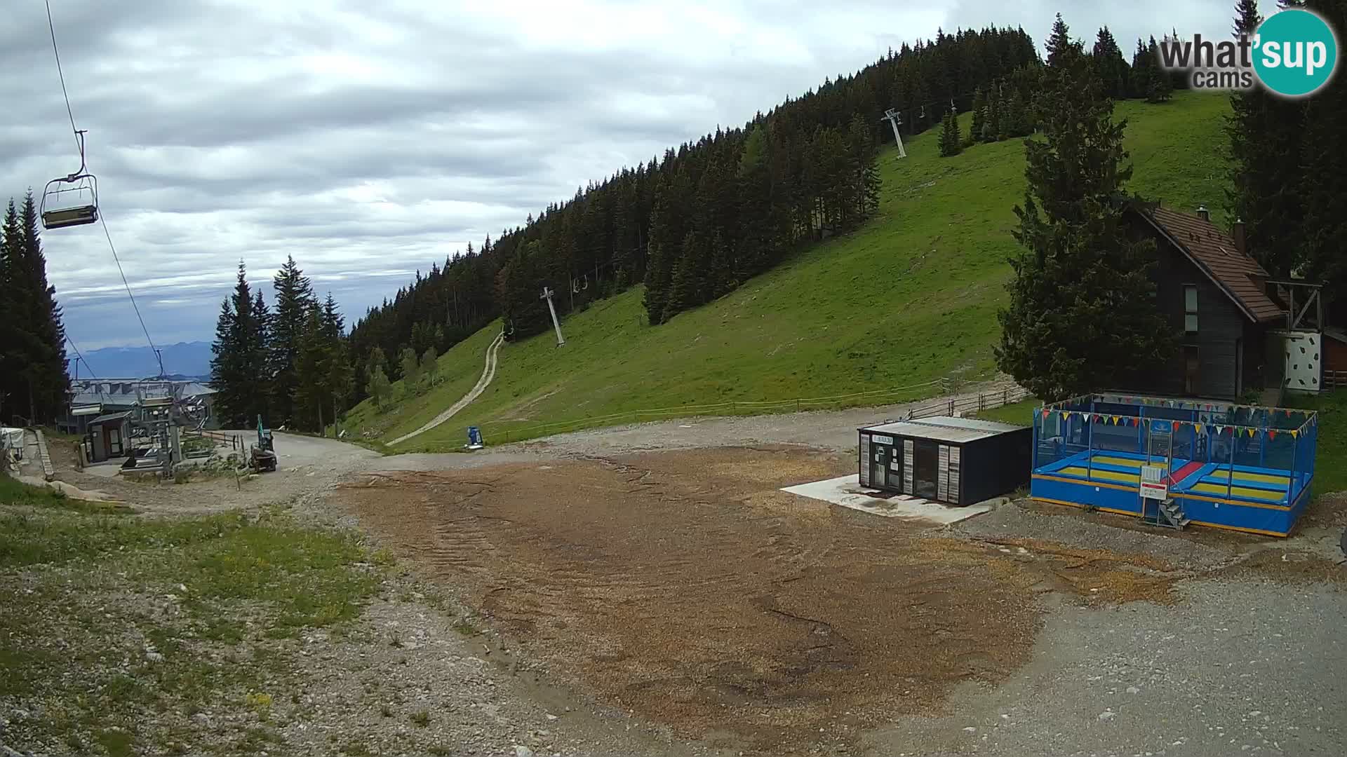 GOLTE Ski resort live webcam – view to Medvedjak – Slovenia