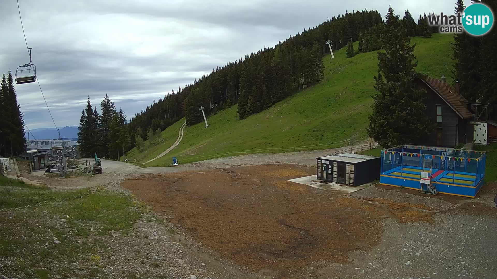 GOLTE Ski resort live webcam – view to Medvedjak – Slovenia