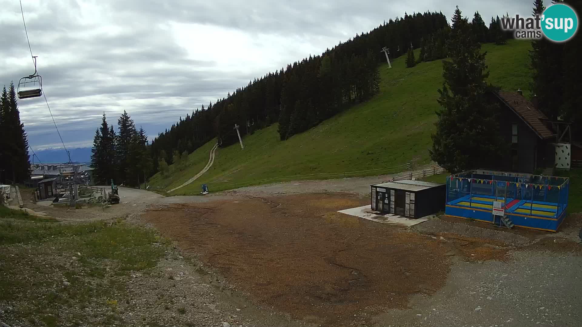 Webcam en direct de la station de ski de GOLTE – vue sur Medvedjak – Slovénie