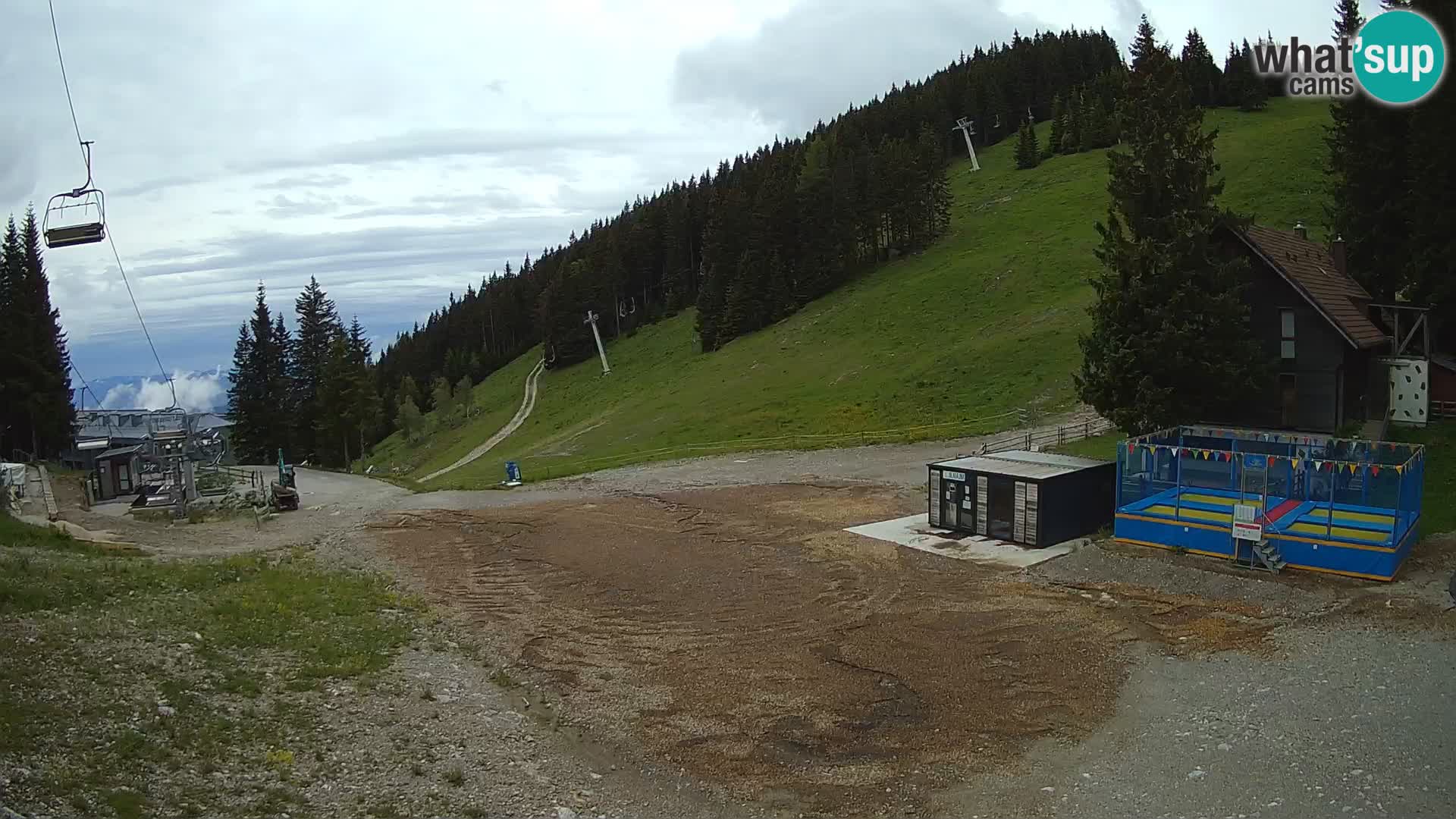 Webcam en direct de la station de ski de GOLTE – vue sur Medvedjak – Slovénie