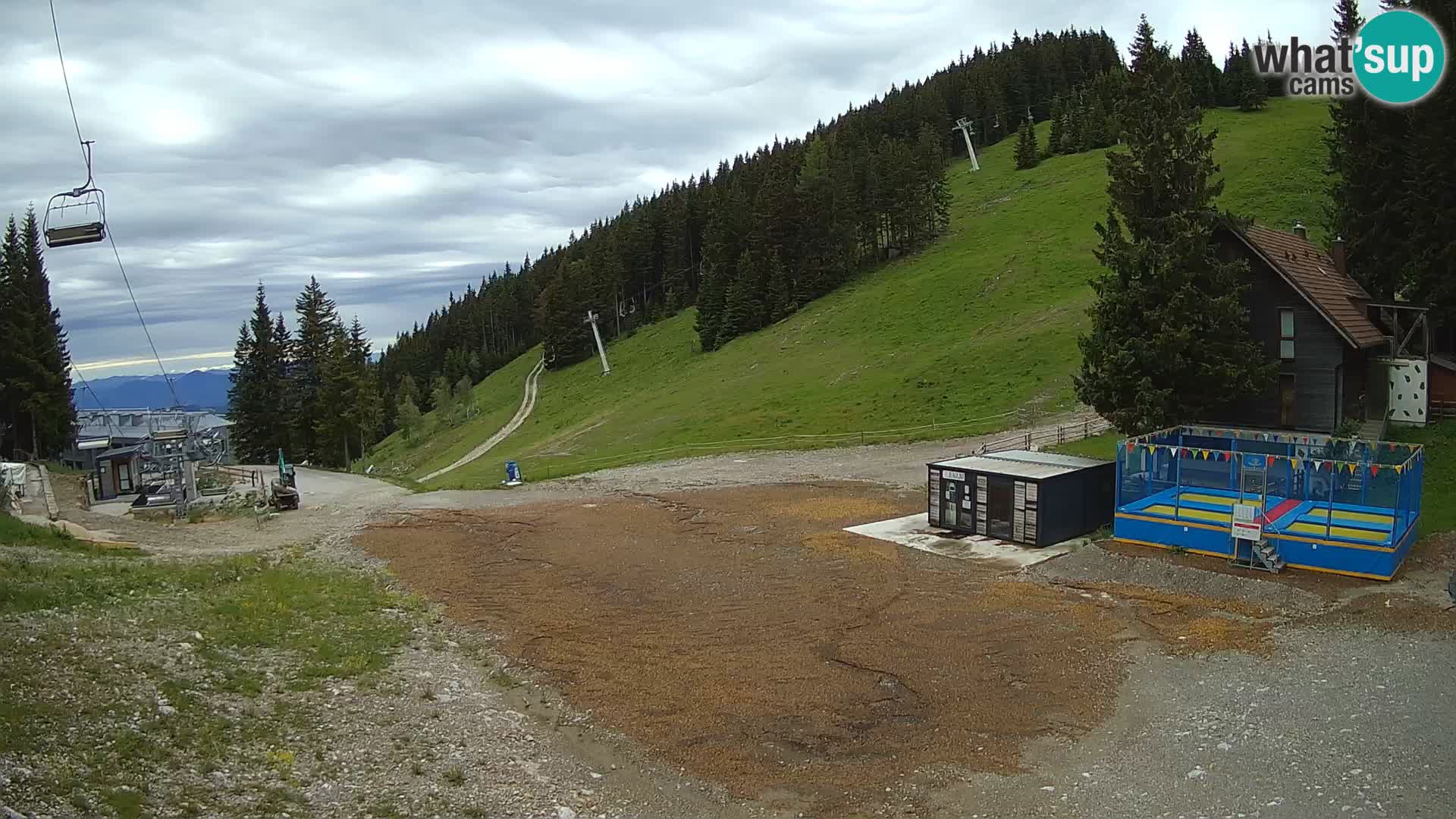 GOLTE Ski resort live webcam – view to Medvedjak – Slovenia