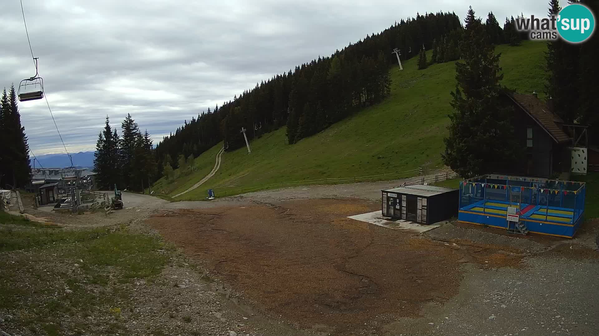 Webcam en direct de la station de ski de GOLTE – vue sur Medvedjak – Slovénie