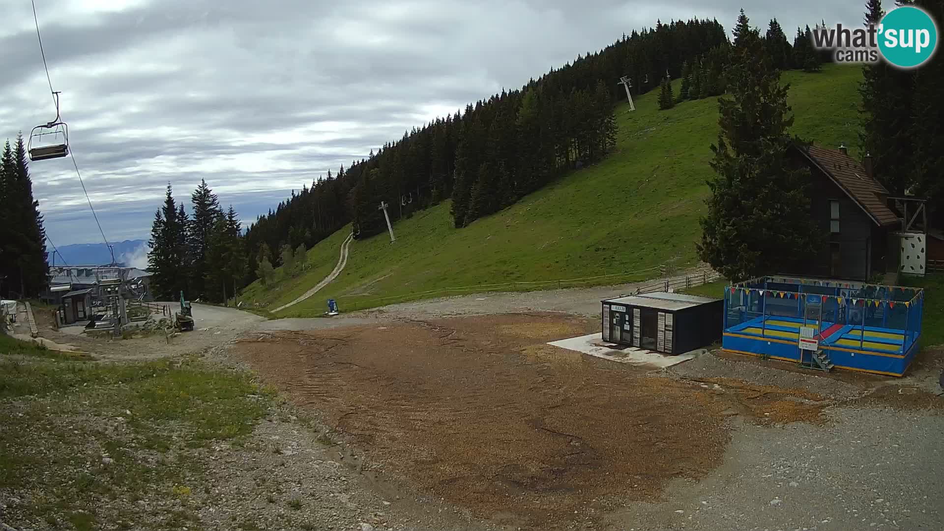 Webcam en direct de la station de ski de GOLTE – vue sur Medvedjak – Slovénie