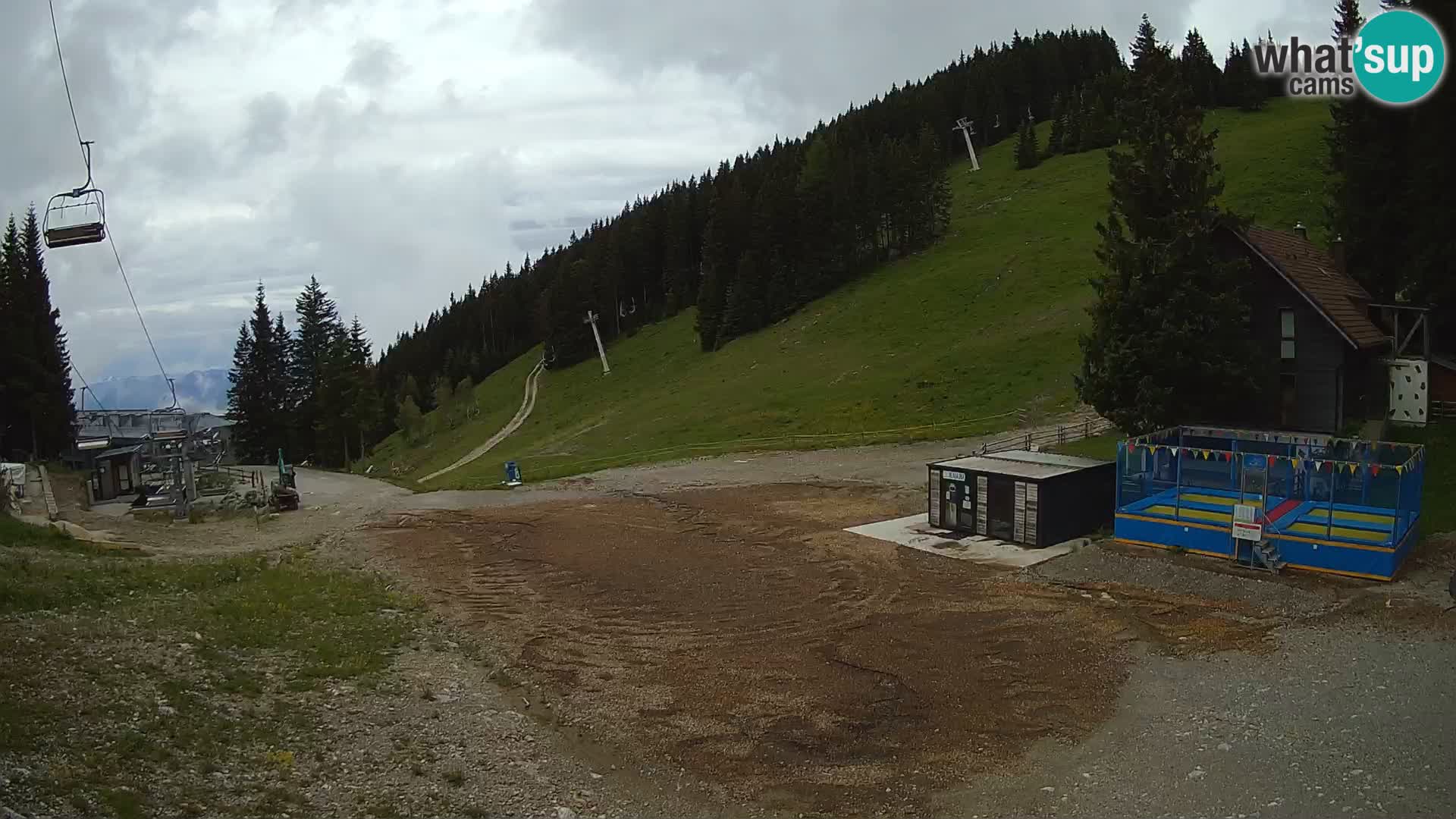 GOLTE Ski resort live webcam – view to Medvedjak – Slovenia
