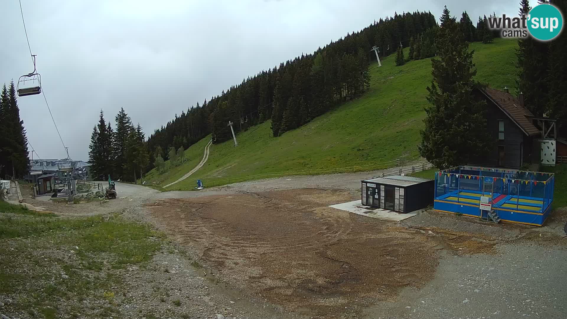 Cámara web en vivo de la estación de esquí GOLTE – vista a Medvedjak – Eslovenia