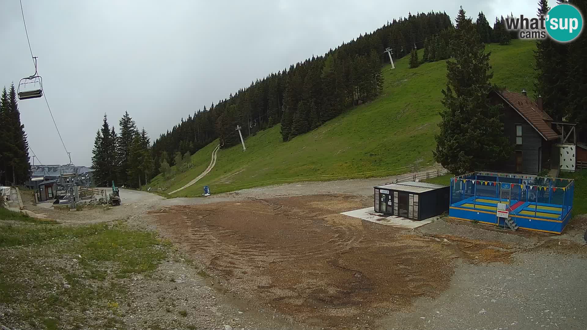 Webcam en direct de la station de ski de GOLTE – vue sur Medvedjak – Slovénie