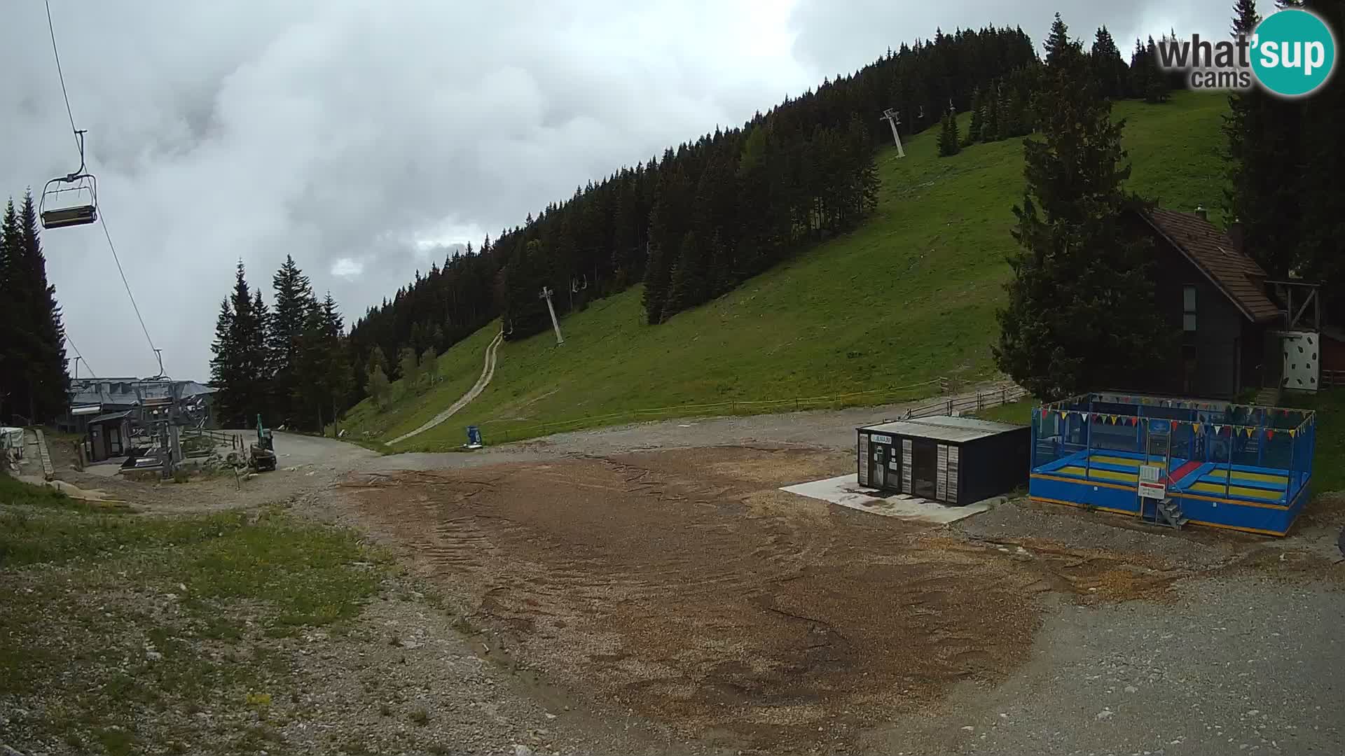 Webcam en direct de la station de ski de GOLTE – vue sur Medvedjak – Slovénie