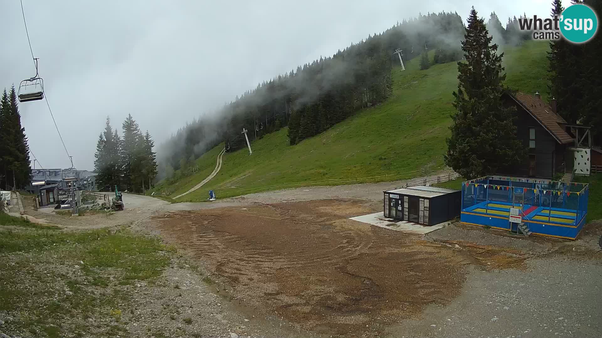 Webcam en direct de la station de ski de GOLTE – vue sur Medvedjak – Slovénie
