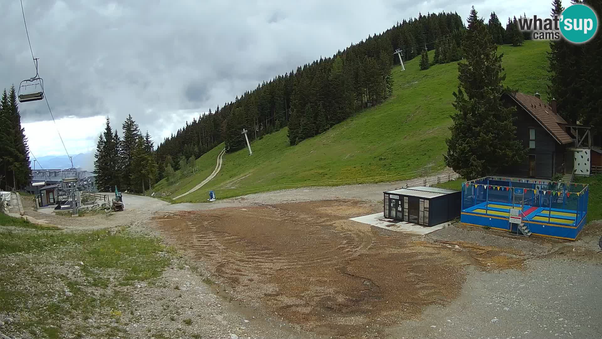 GOLTE Skigebiet webcam – Schöne Aussicht auf Medvedjak – Slowenien