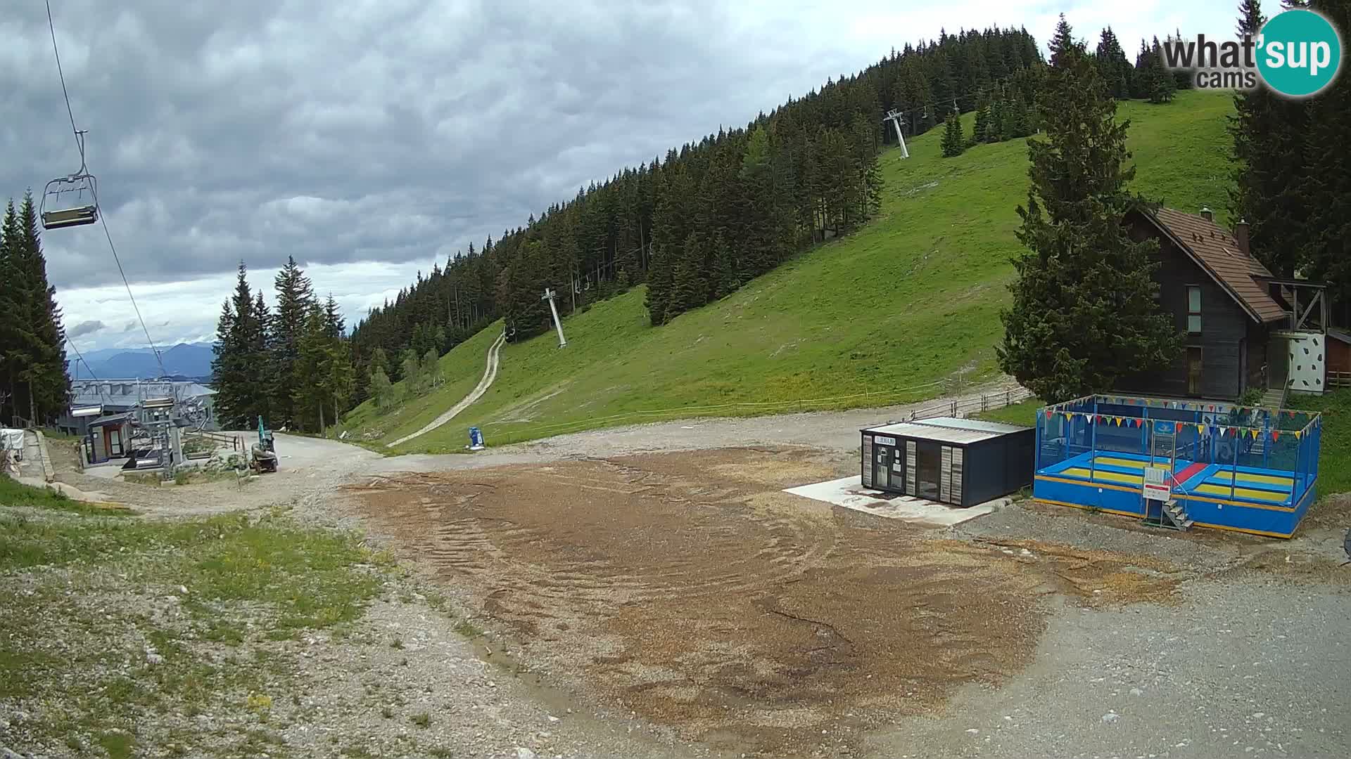 GOLTE Ski resort live webcam – view to Medvedjak – Slovenia