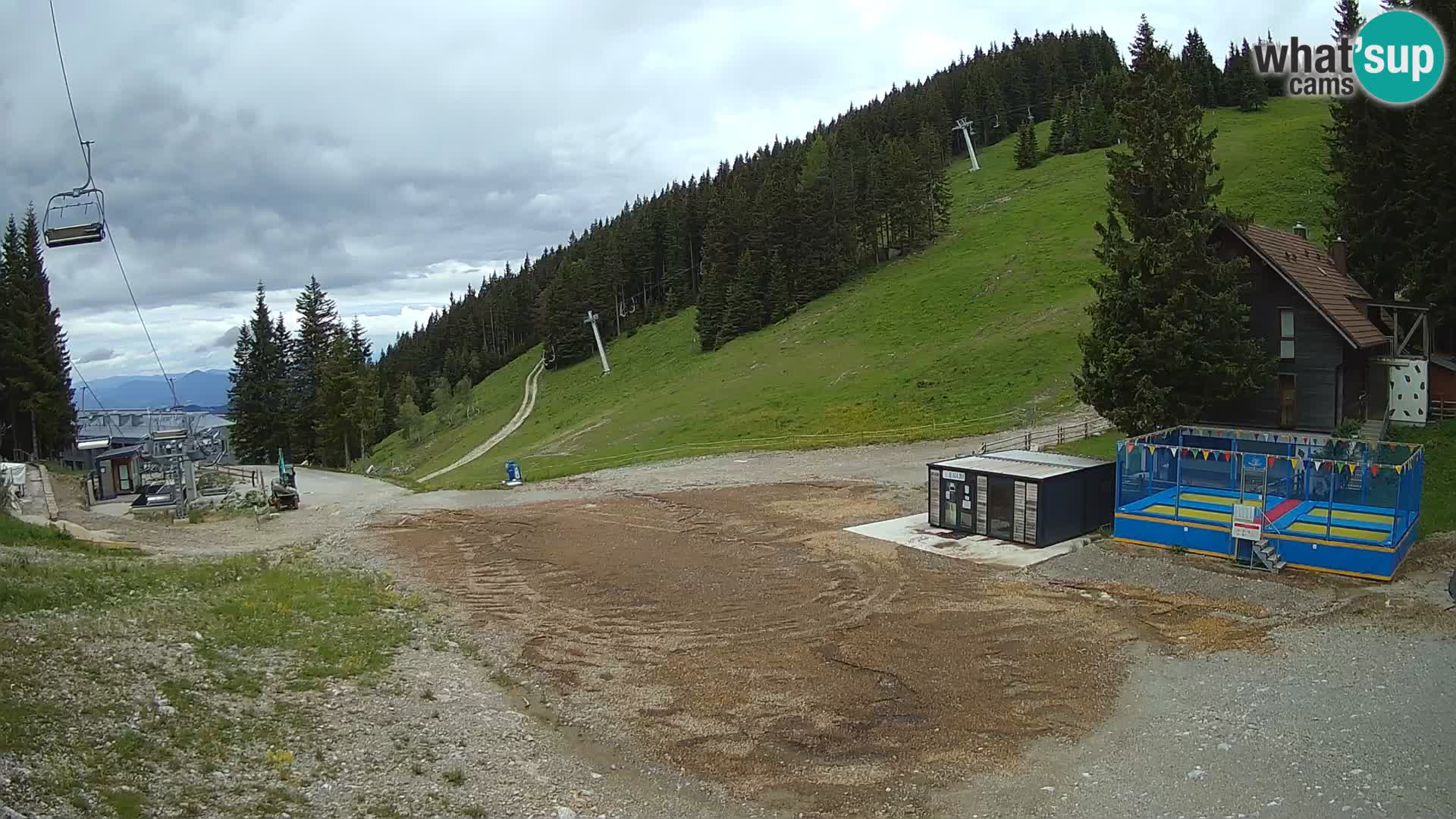 GOLTE Ski resort live webcam – view to Medvedjak – Slovenia