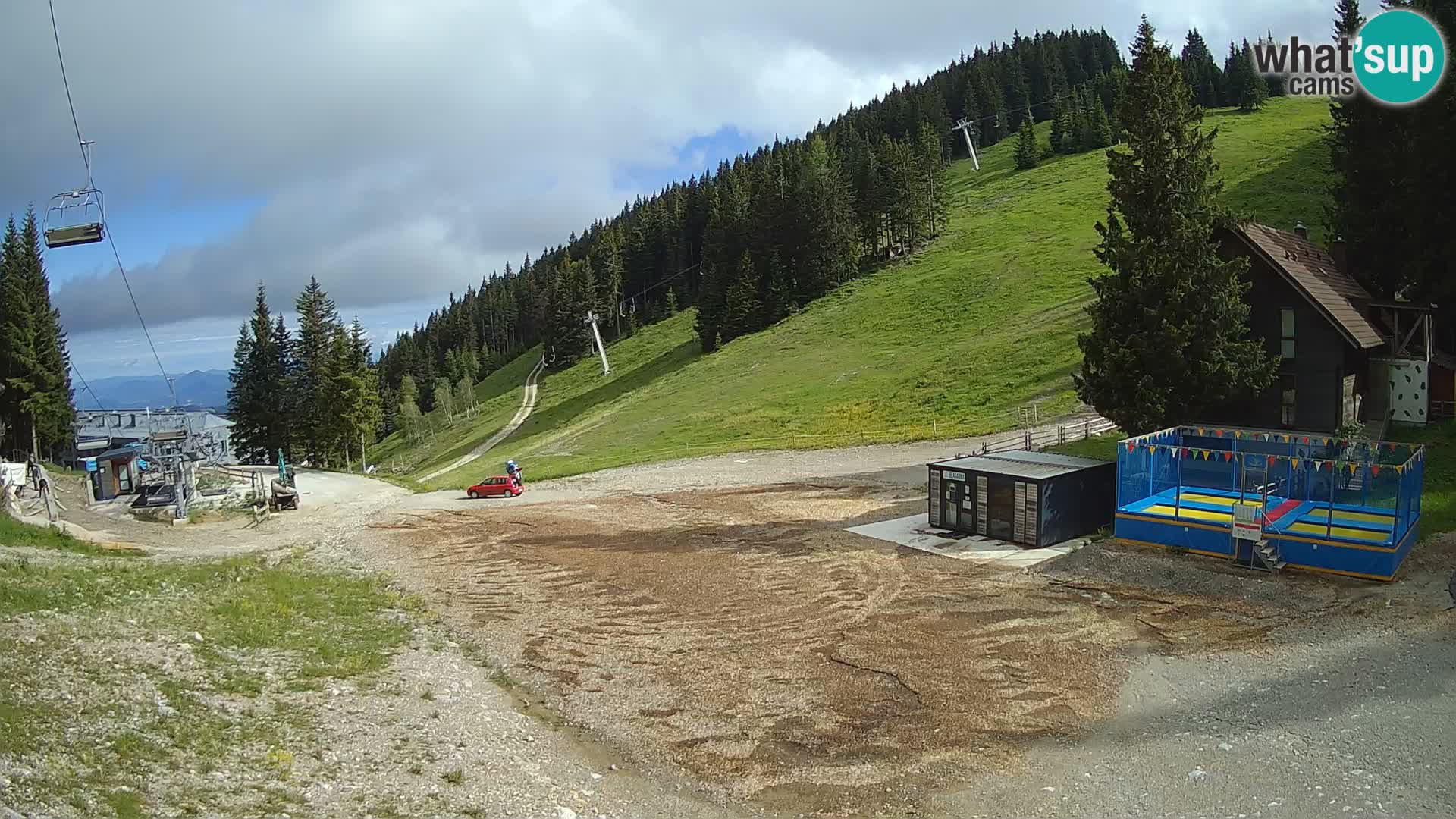 GOLTE Ski resort live webcam – view to Medvedjak – Slovenia