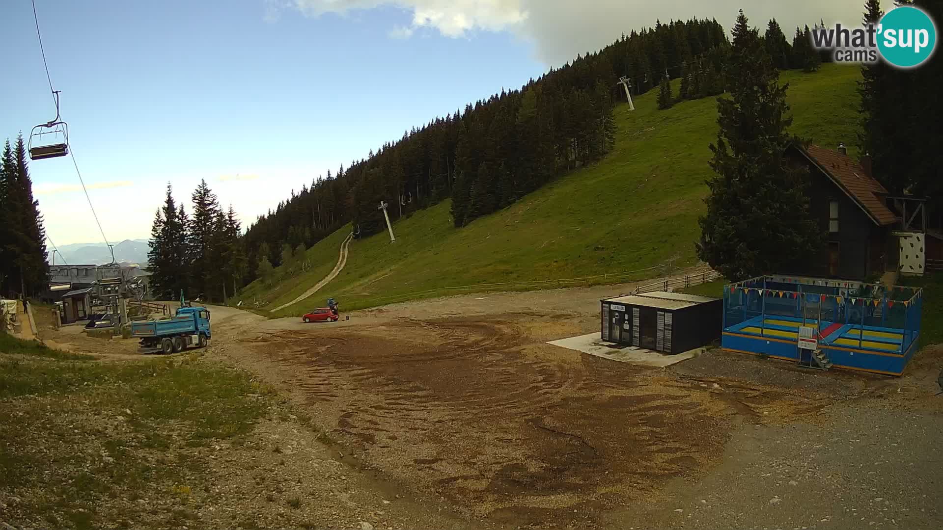 GOLTE Ski resort live webcam – view to Medvedjak – Slovenia