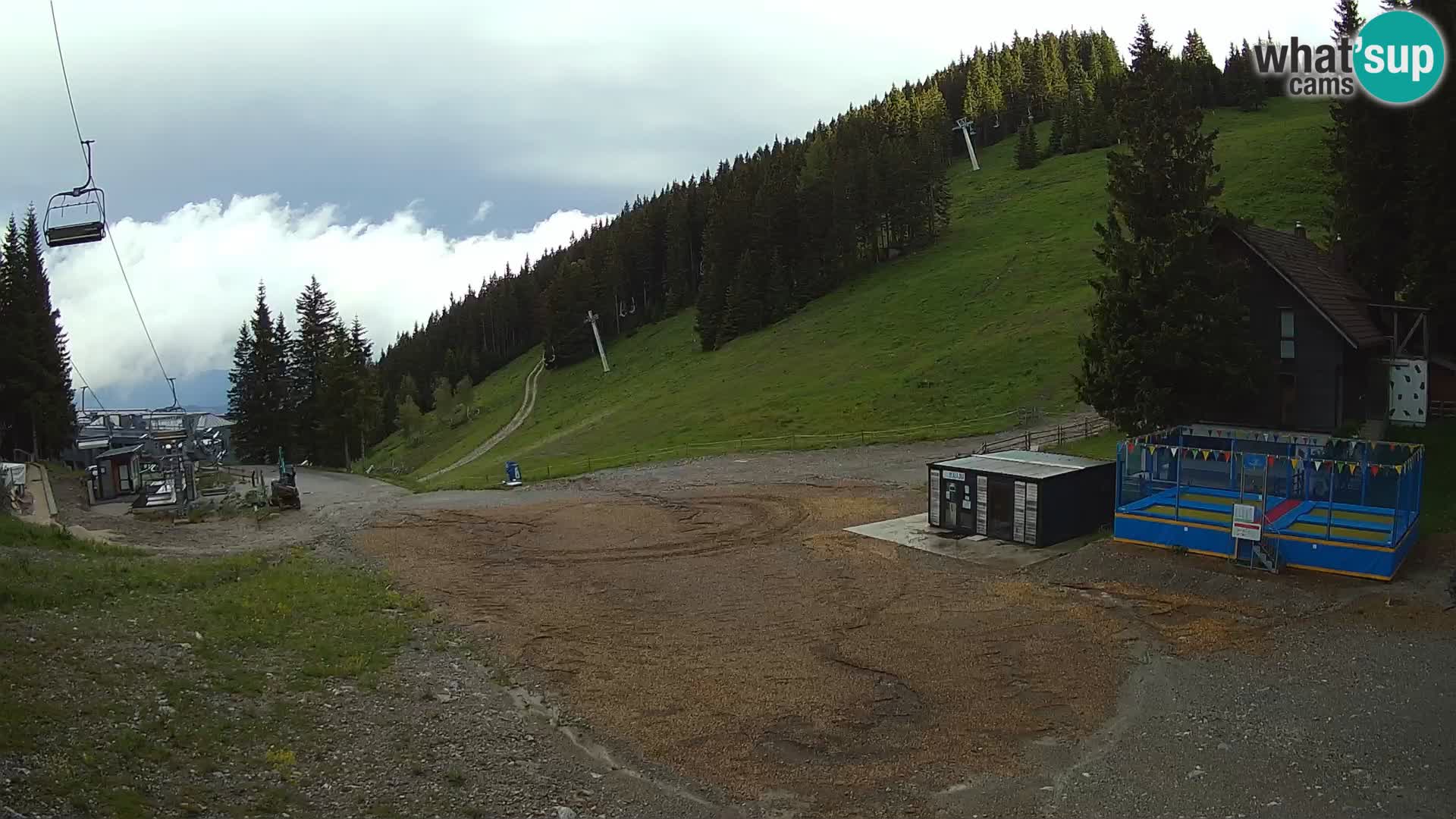 Webcam en direct de la station de ski de GOLTE – vue sur Medvedjak – Slovénie
