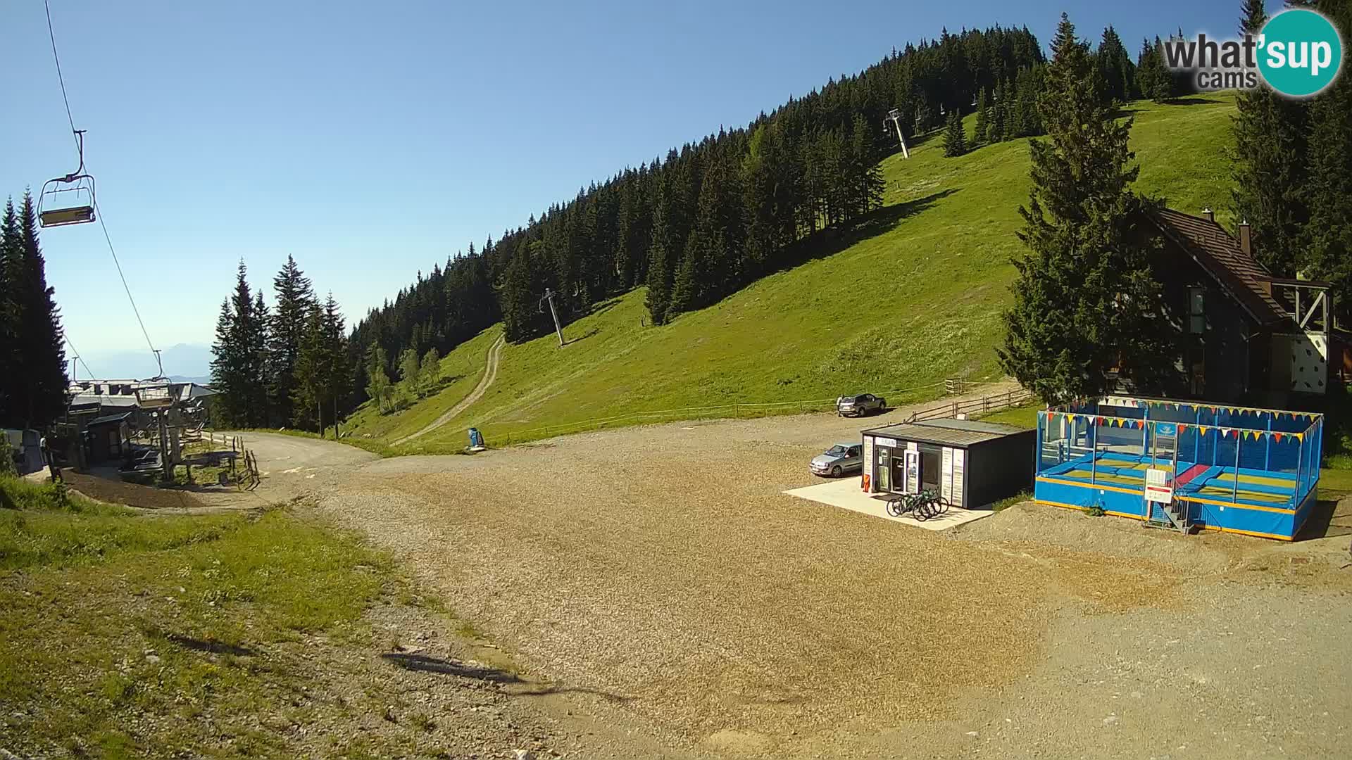 Webcam en direct de la station de ski de GOLTE – vue sur Medvedjak – Slovénie