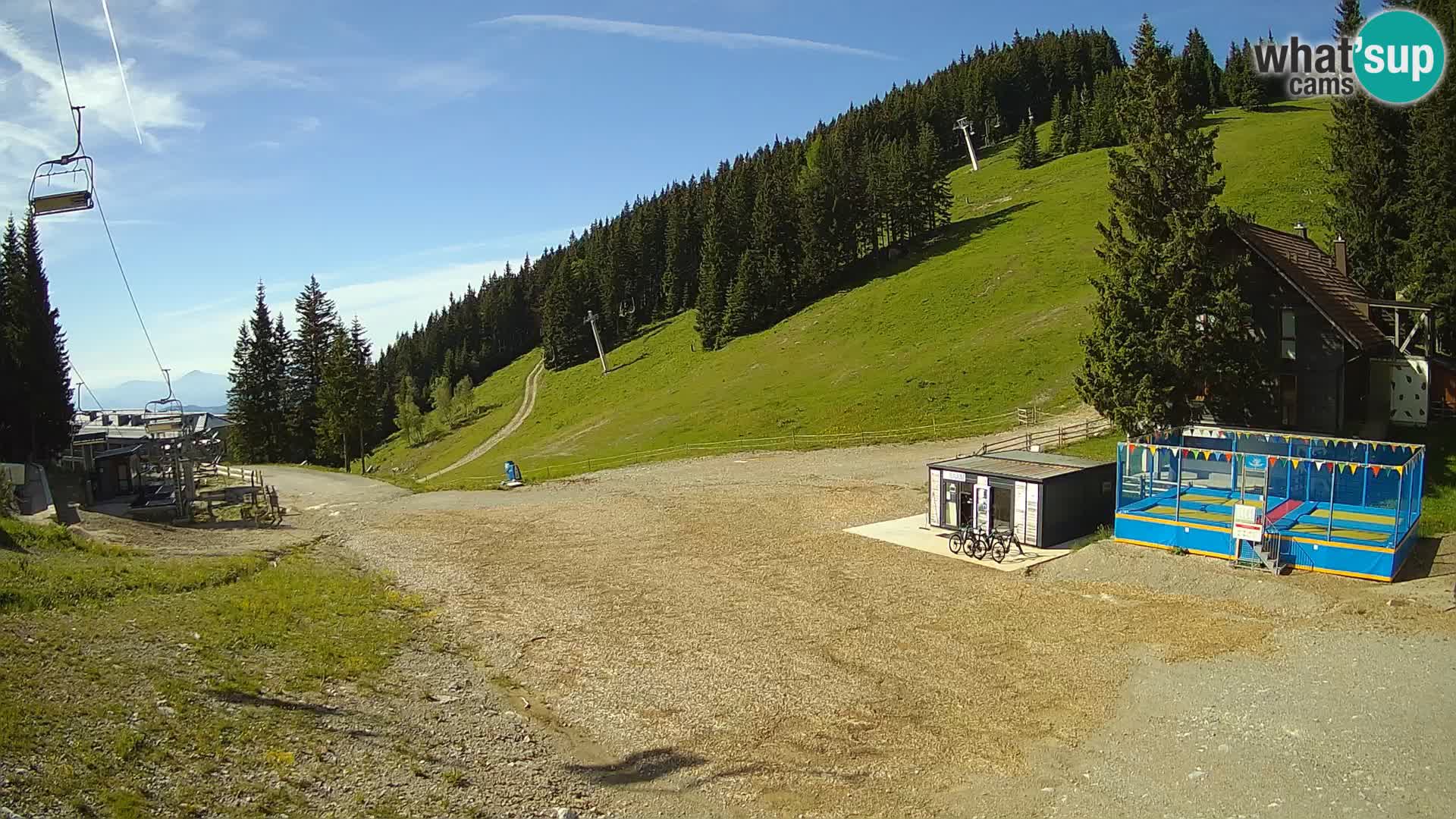 GOLTE Ski resort live webcam – view to Medvedjak – Slovenia