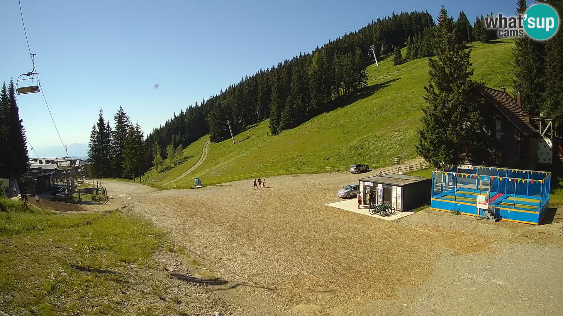 Cámara web en vivo de la estación de esquí GOLTE – vista a Medvedjak – Eslovenia