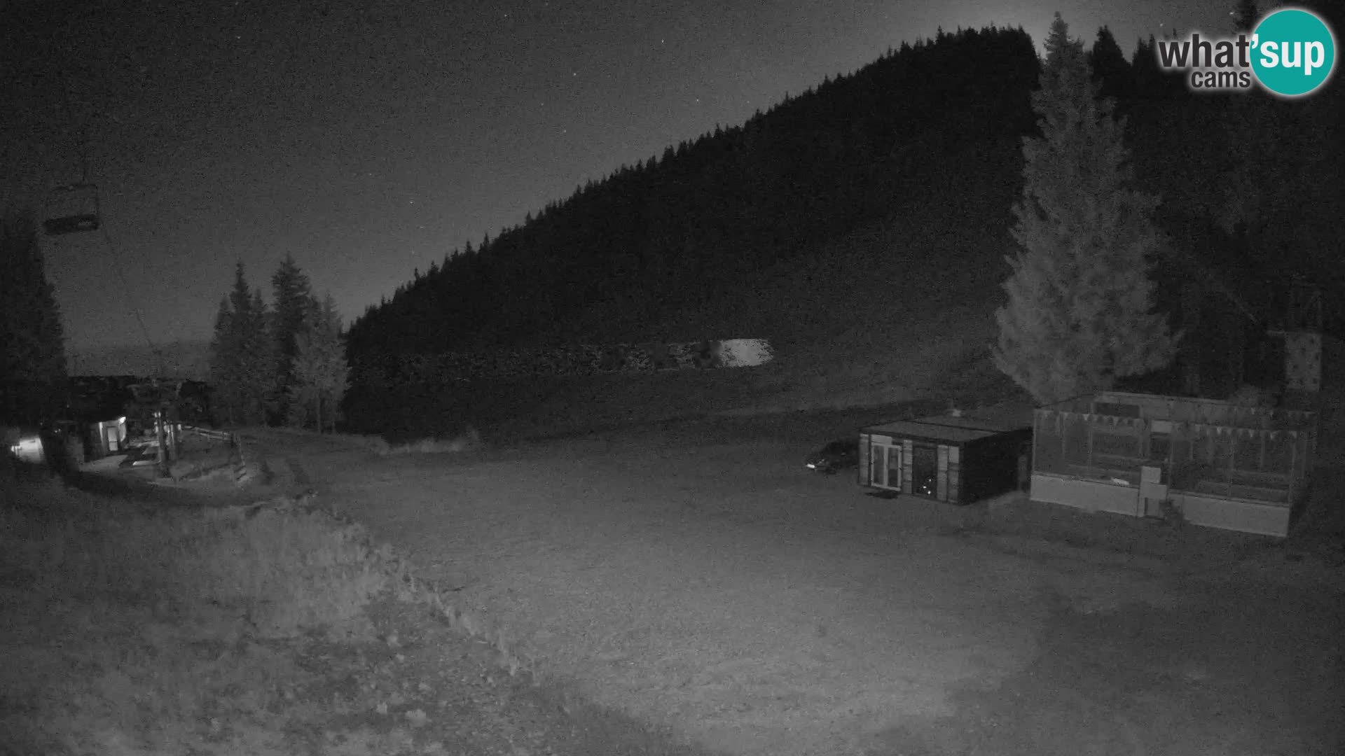 GOLTE Ski resort live webcam – view to Medvedjak – Slovenia