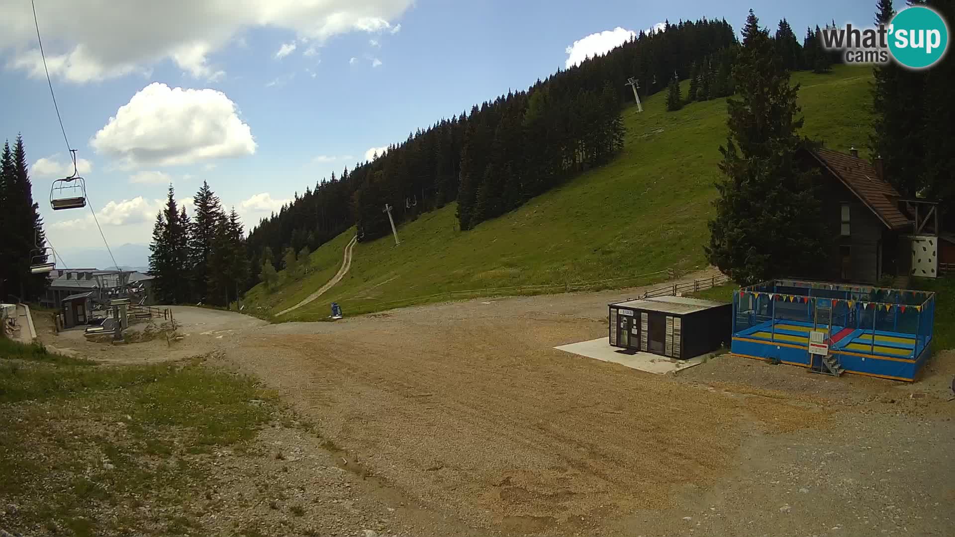 GOLTE Ski resort live webcam – view to Medvedjak – Slovenia