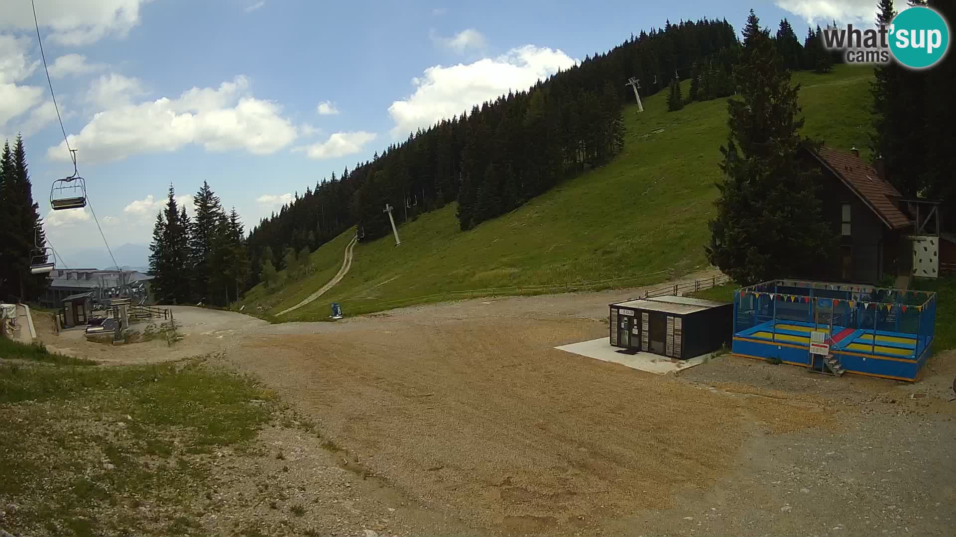 GOLTE Ski resort live webcam – view to Medvedjak – Slovenia