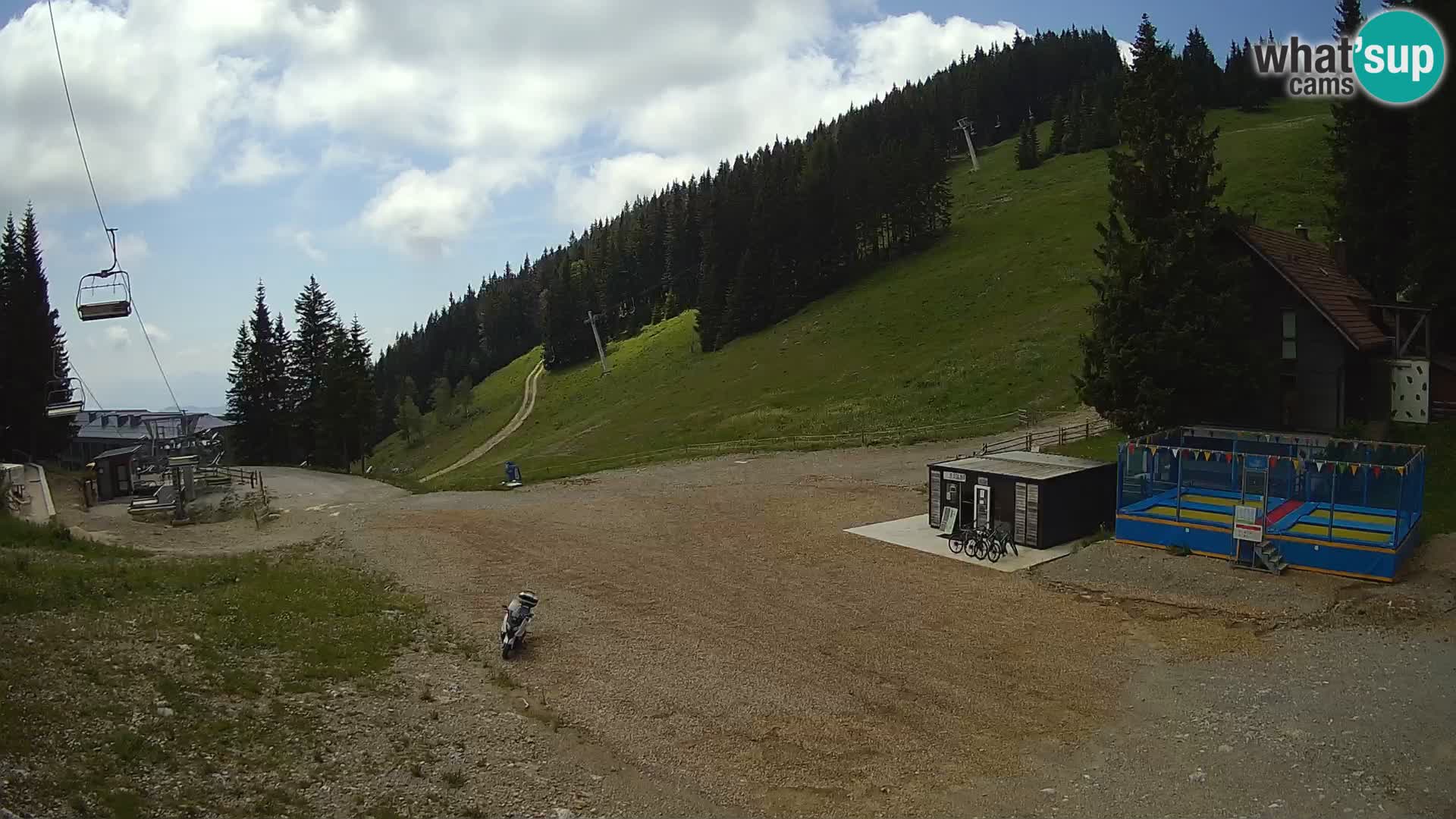 GOLTE Ski resort live webcam – view to Medvedjak – Slovenia