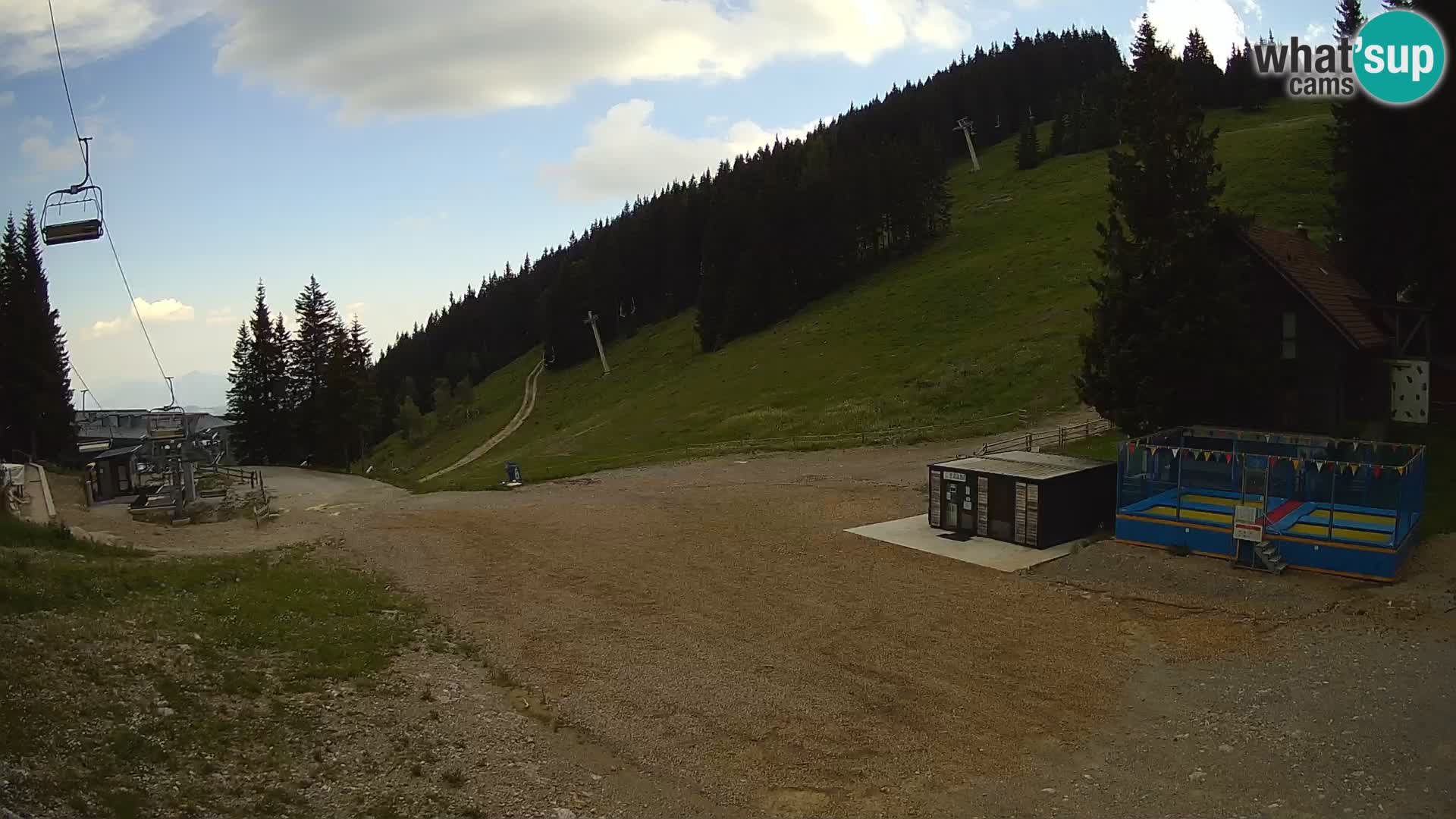 GOLTE skijalište web kamera – pogled na Medvedjak – Slovenija