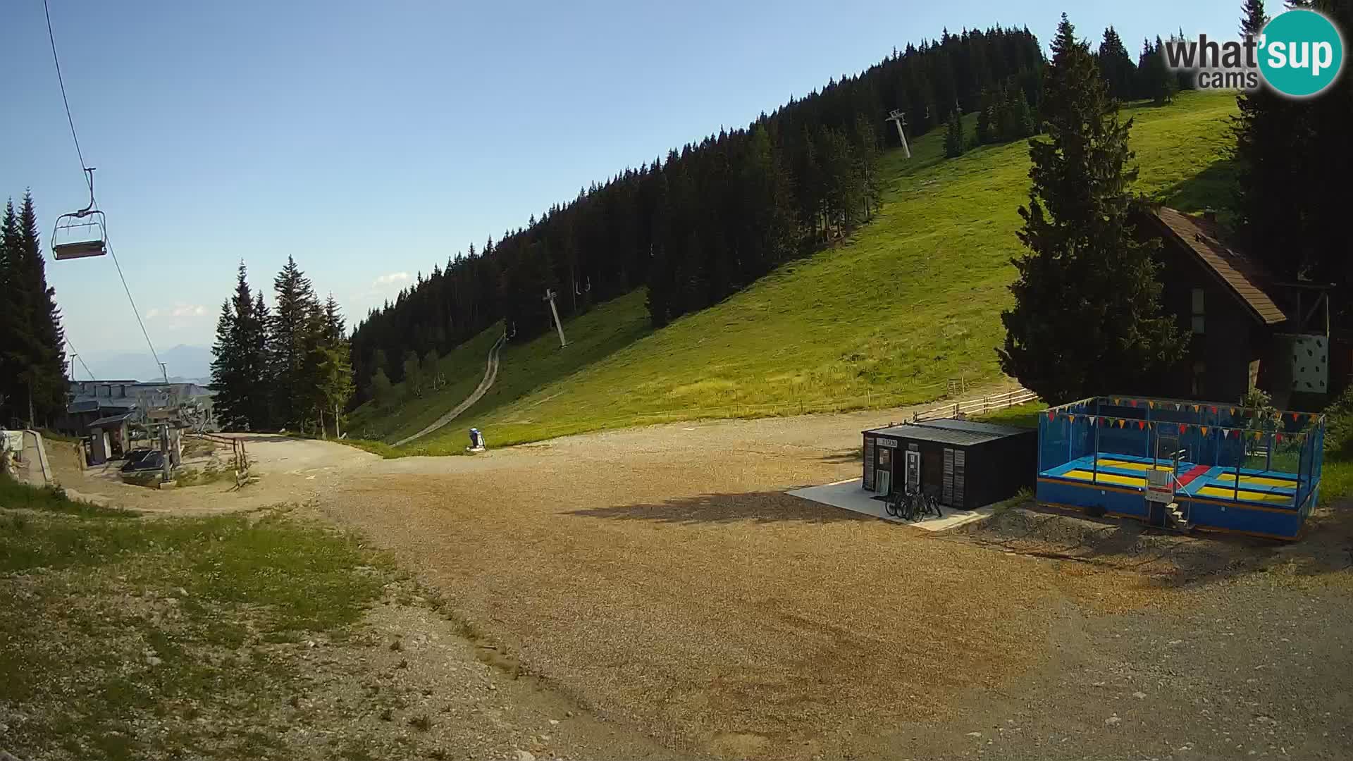 GOLTE Ski resort live webcam – view to Medvedjak – Slovenia