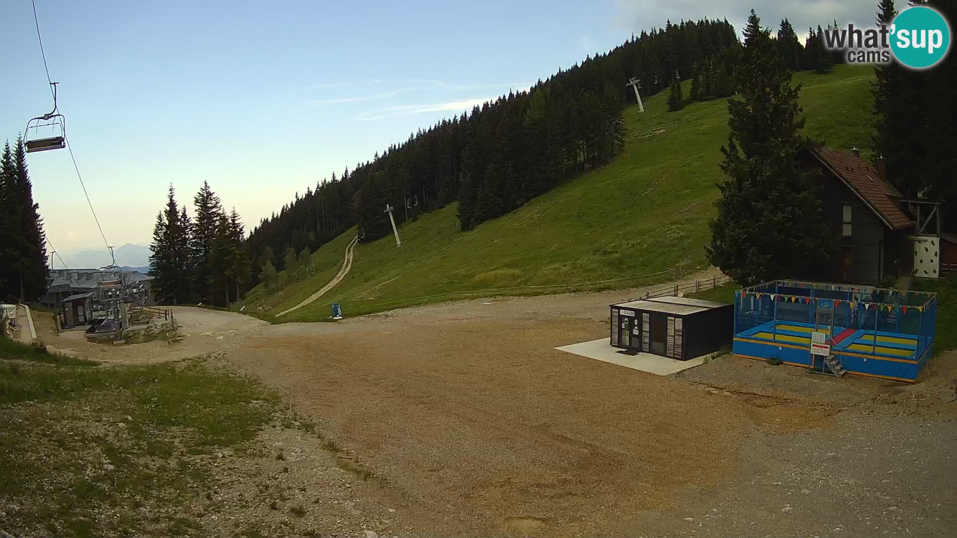GOLTE Ski resort live webcam – view to Medvedjak – Slovenia