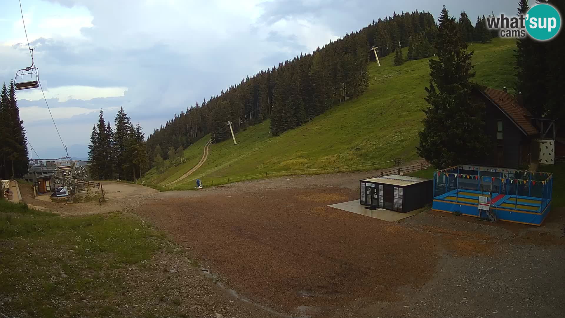 GOLTE Ski resort live webcam – view to Medvedjak – Slovenia