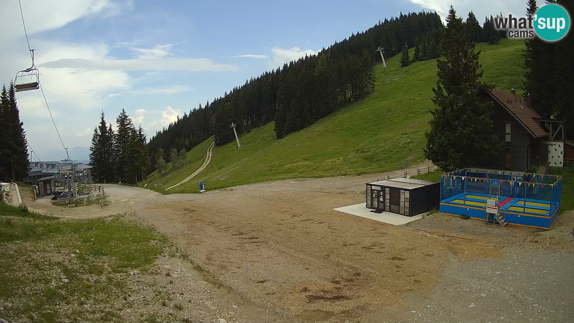 GOLTE Skigebiet webcam – Schöne Aussicht auf Medvedjak – Slowenien