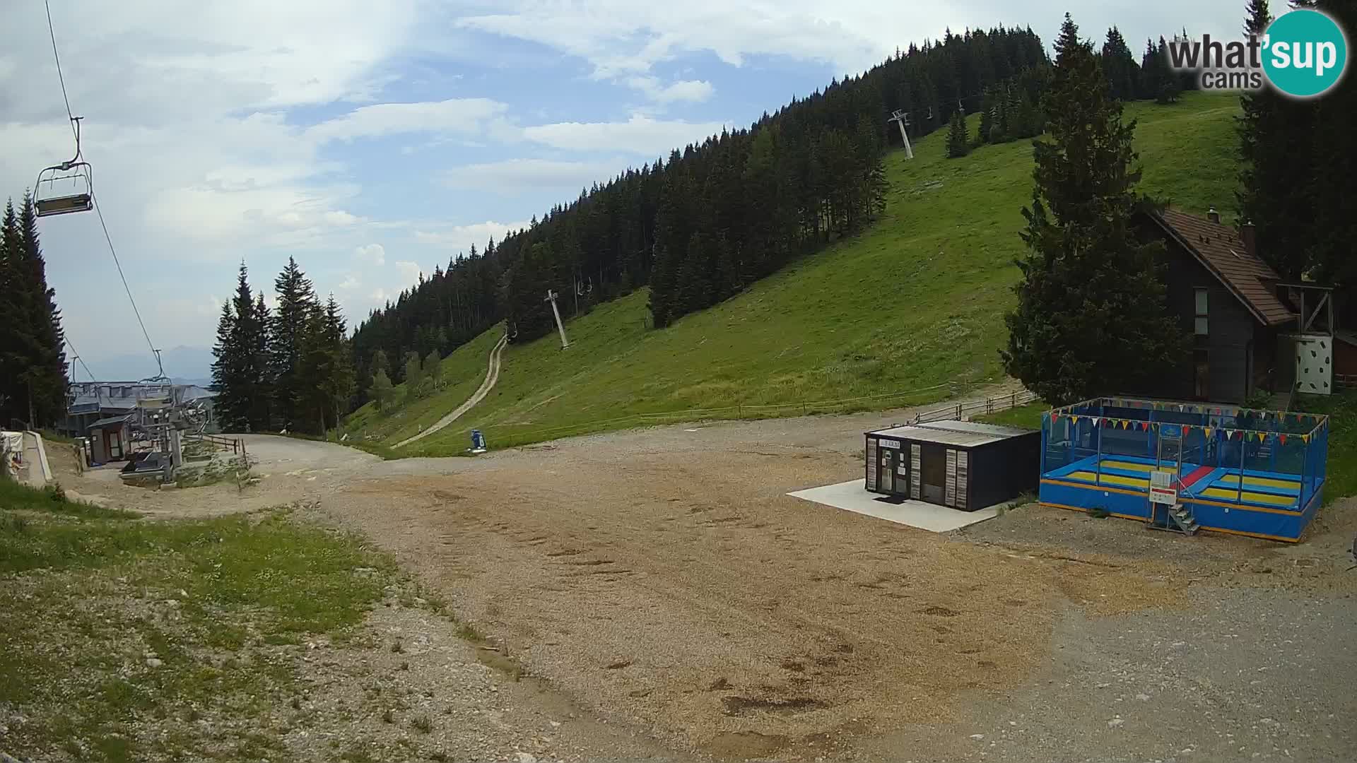 GOLTE skijalište web kamera – pogled na Medvedjak – Slovenija