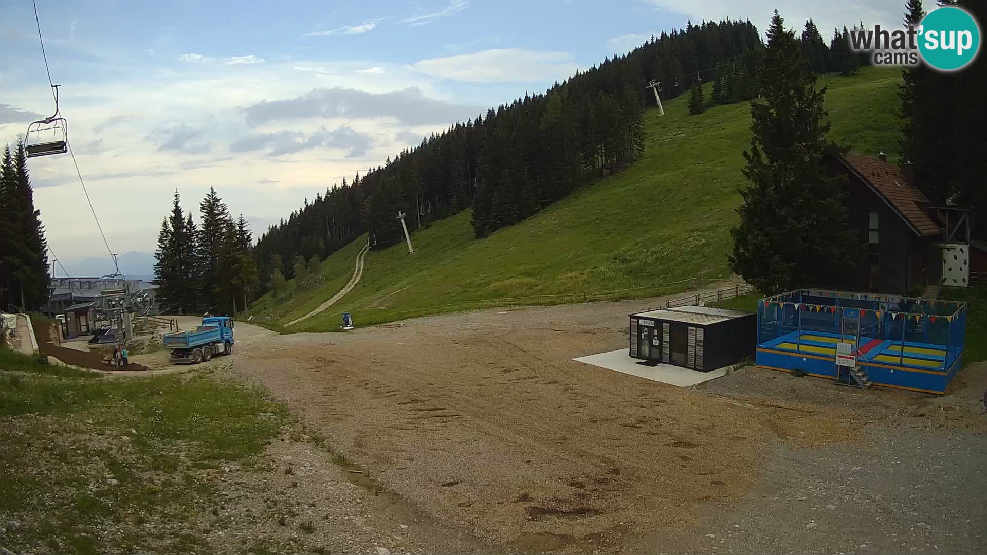 GOLTE Skigebiet webcam – Schöne Aussicht auf Medvedjak – Slowenien