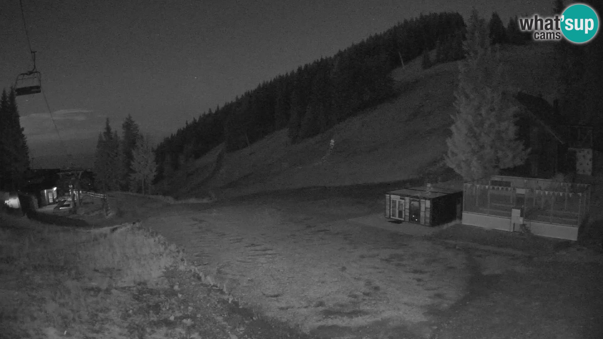 Cámara web en vivo de la estación de esquí GOLTE – vista a Medvedjak – Eslovenia