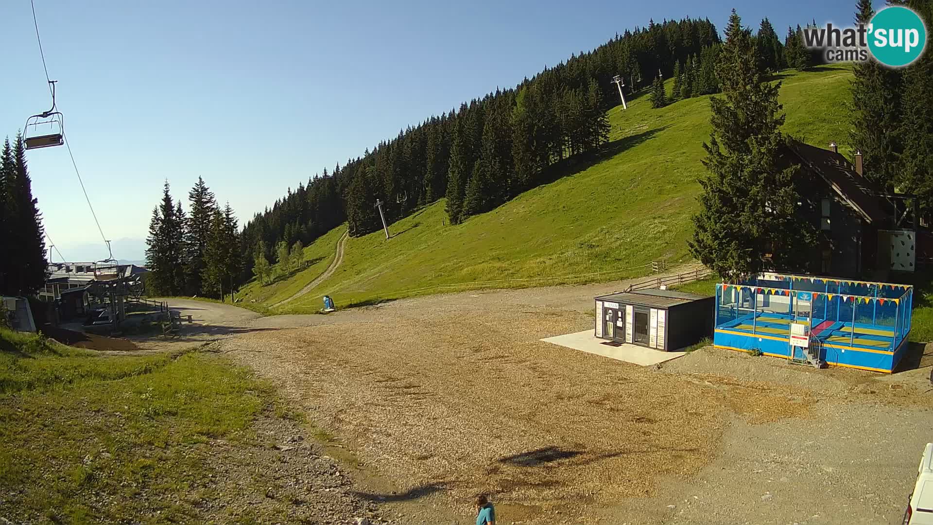 Cámara web en vivo de la estación de esquí GOLTE – vista a Medvedjak – Eslovenia