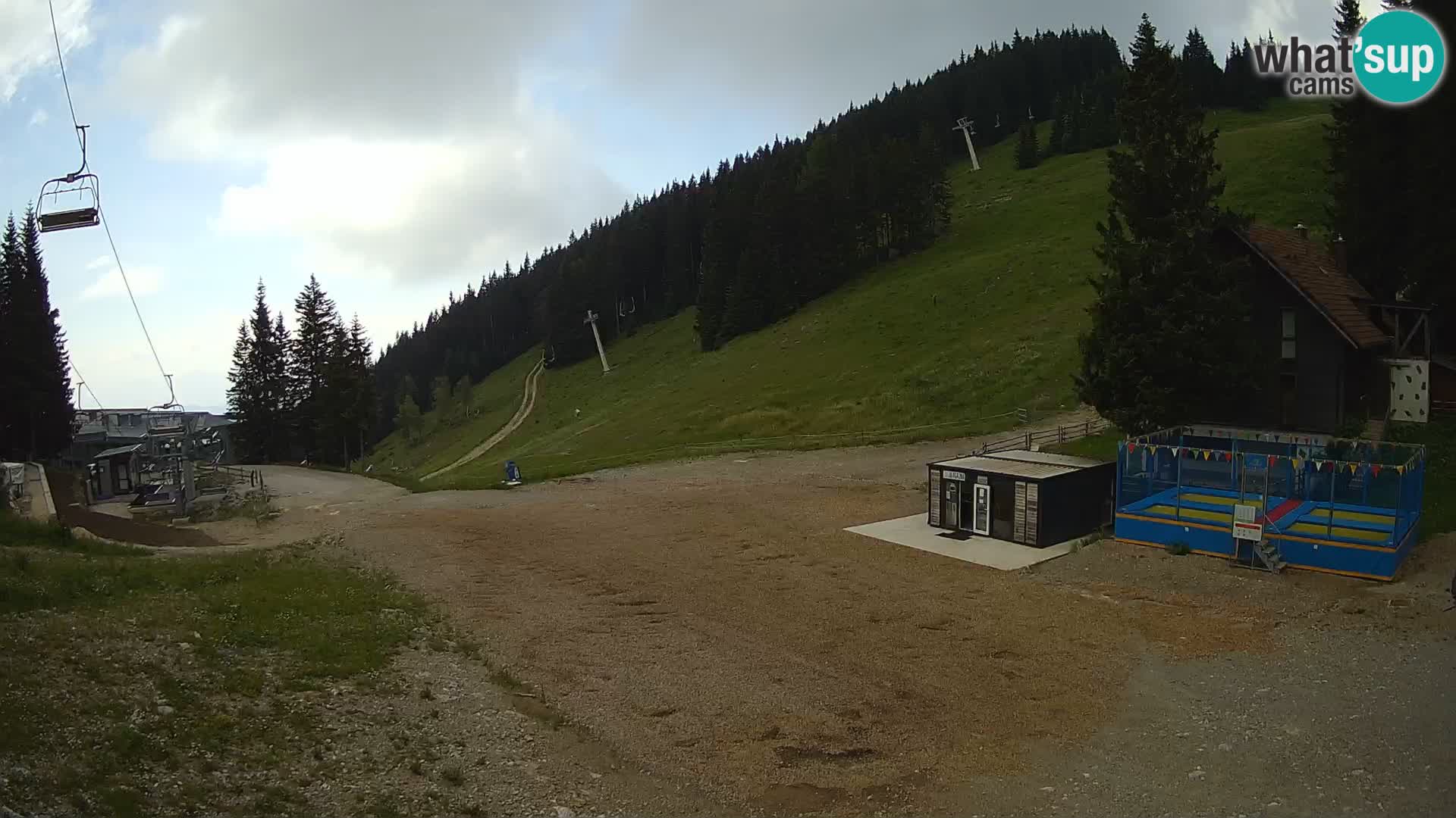 Webcam en direct de la station de ski de GOLTE – vue sur Medvedjak – Slovénie