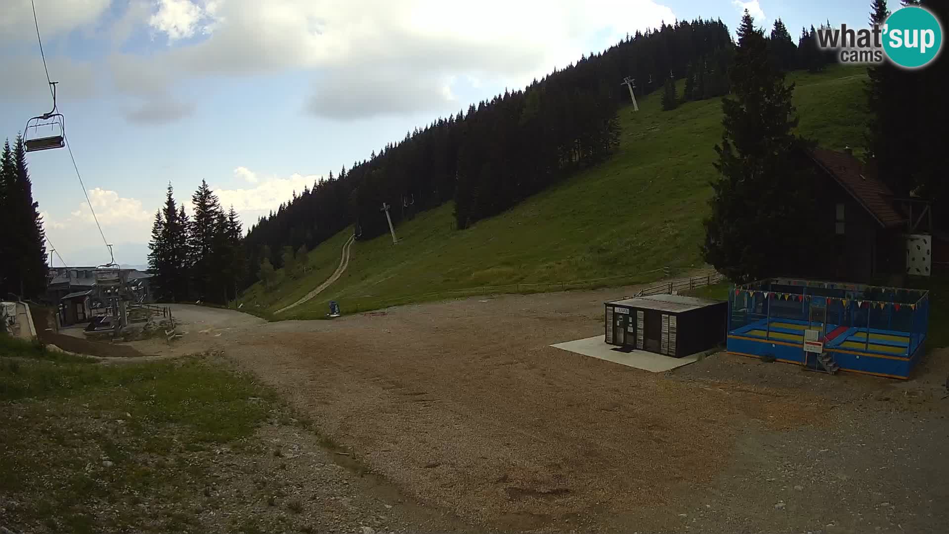 Webcam en direct de la station de ski de GOLTE – vue sur Medvedjak – Slovénie