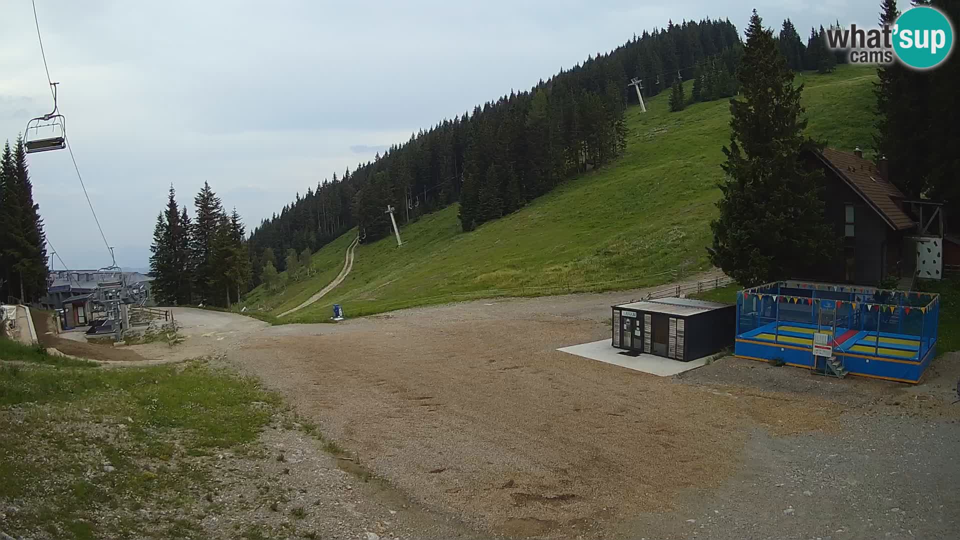 GOLTE Ski resort live webcam – view to Medvedjak – Slovenia