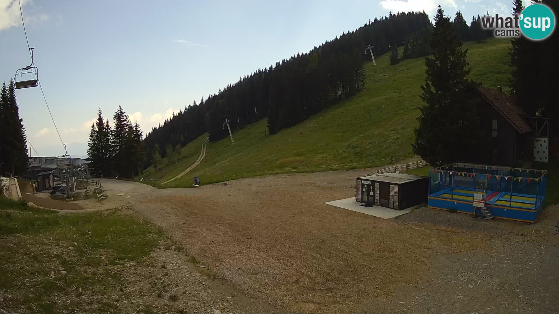 GOLTE Ski resort live webcam – view to Medvedjak – Slovenia
