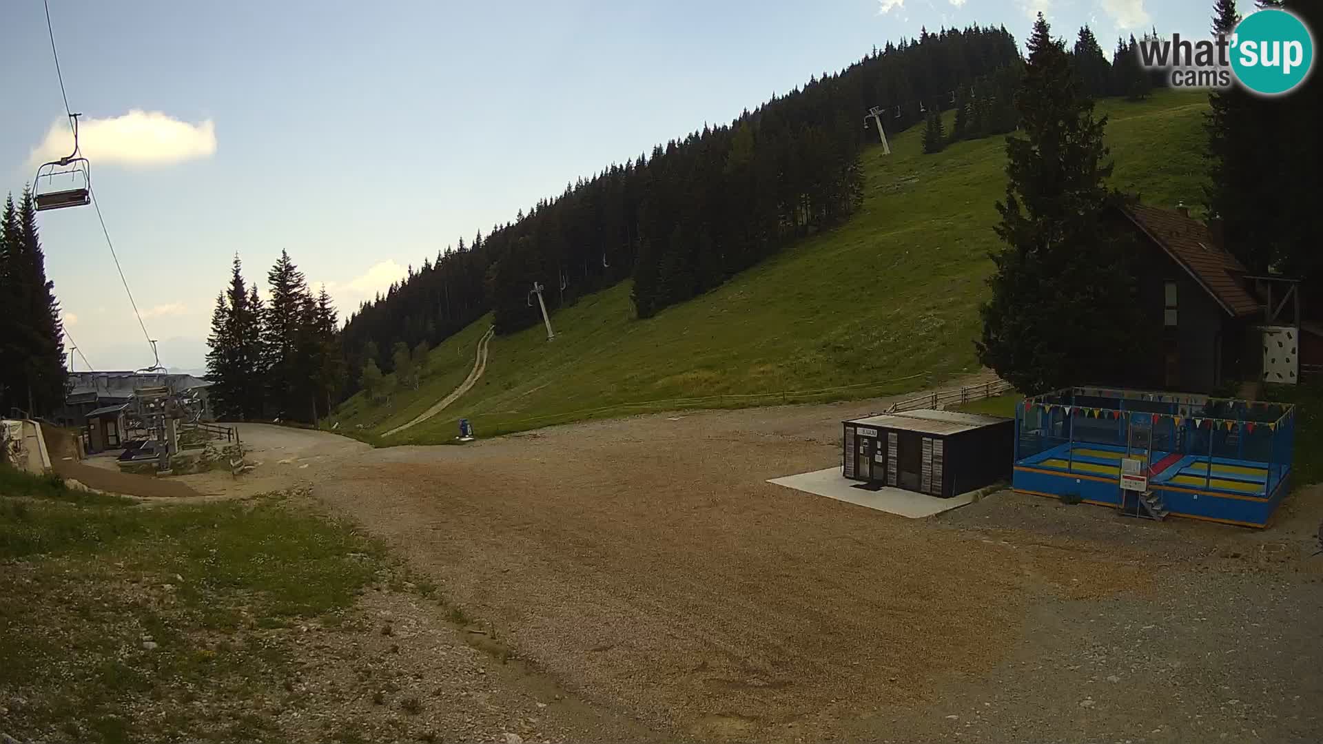 GOLTE Ski resort live webcam – view to Medvedjak – Slovenia