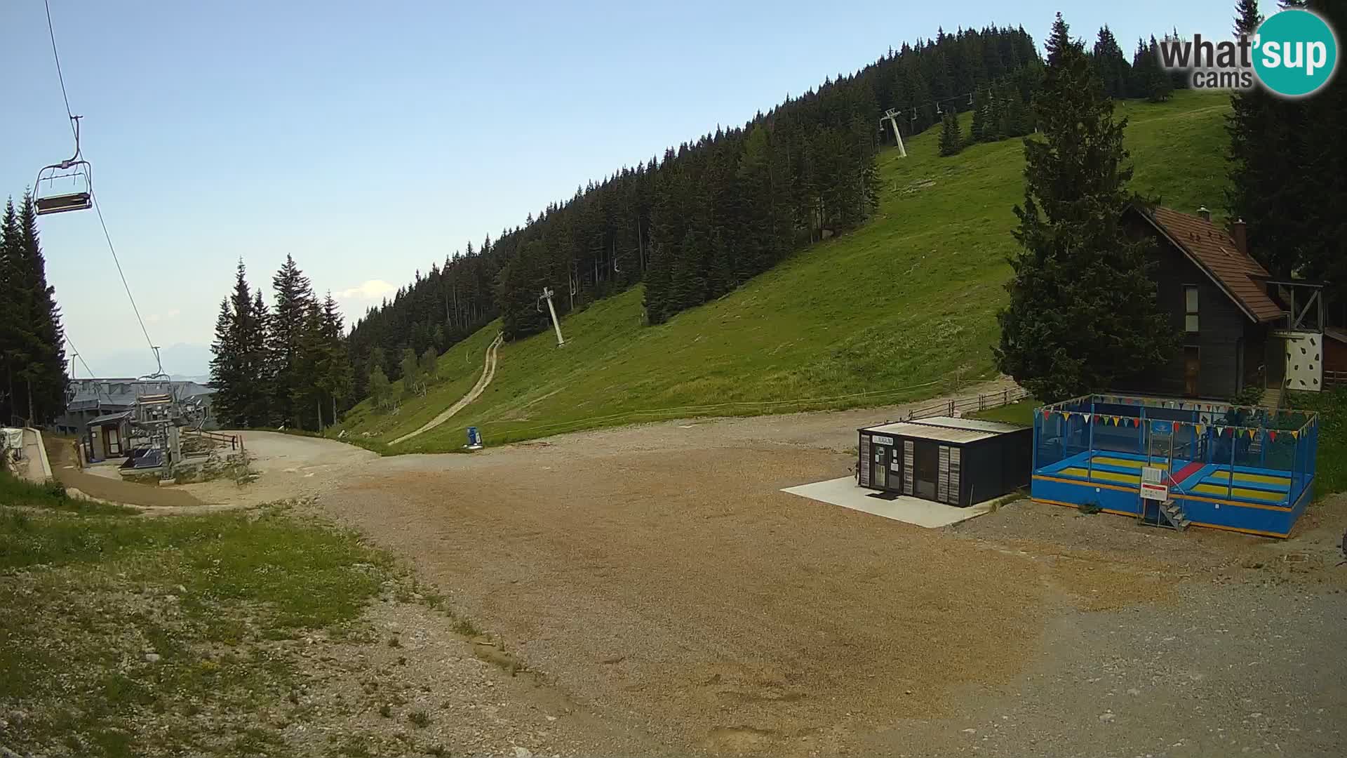 GOLTE Ski resort live webcam – view to Medvedjak – Slovenia