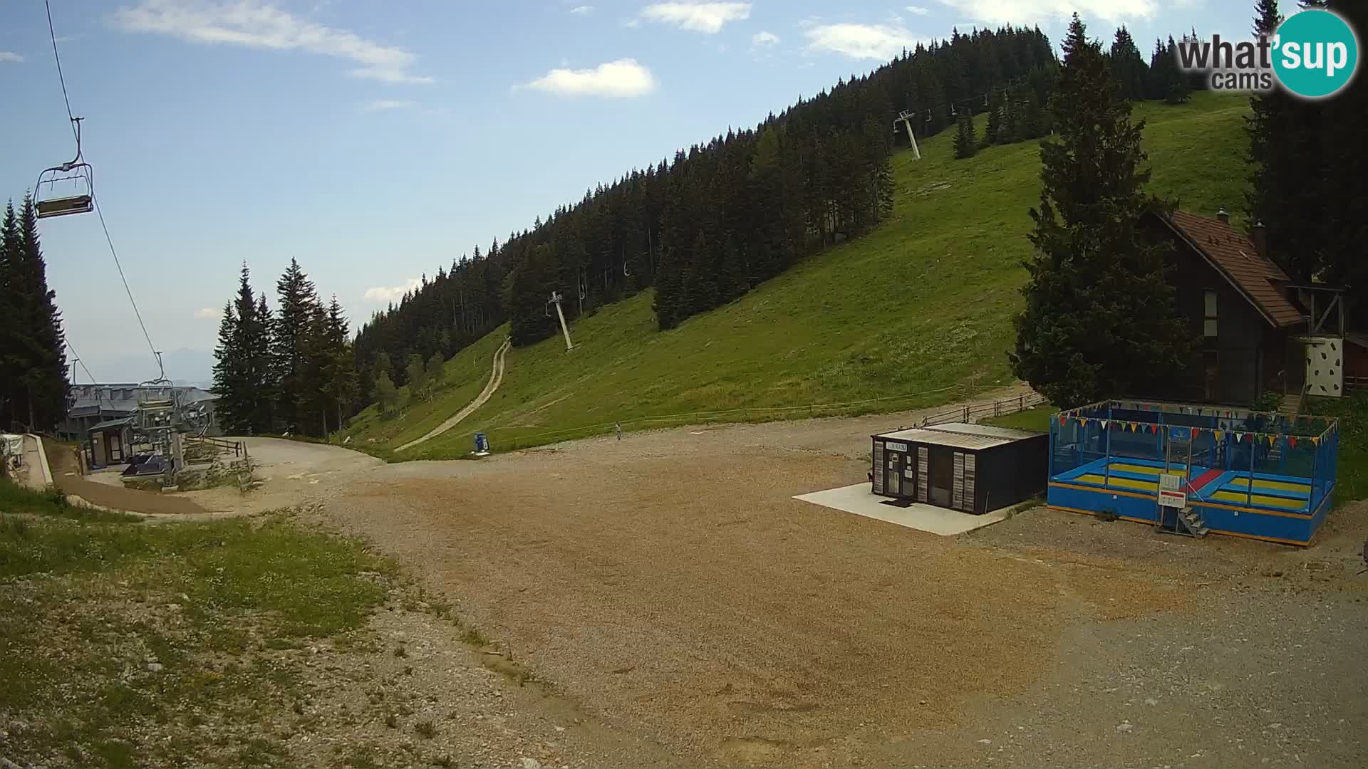 GOLTE Ski resort live webcam – view to Medvedjak – Slovenia
