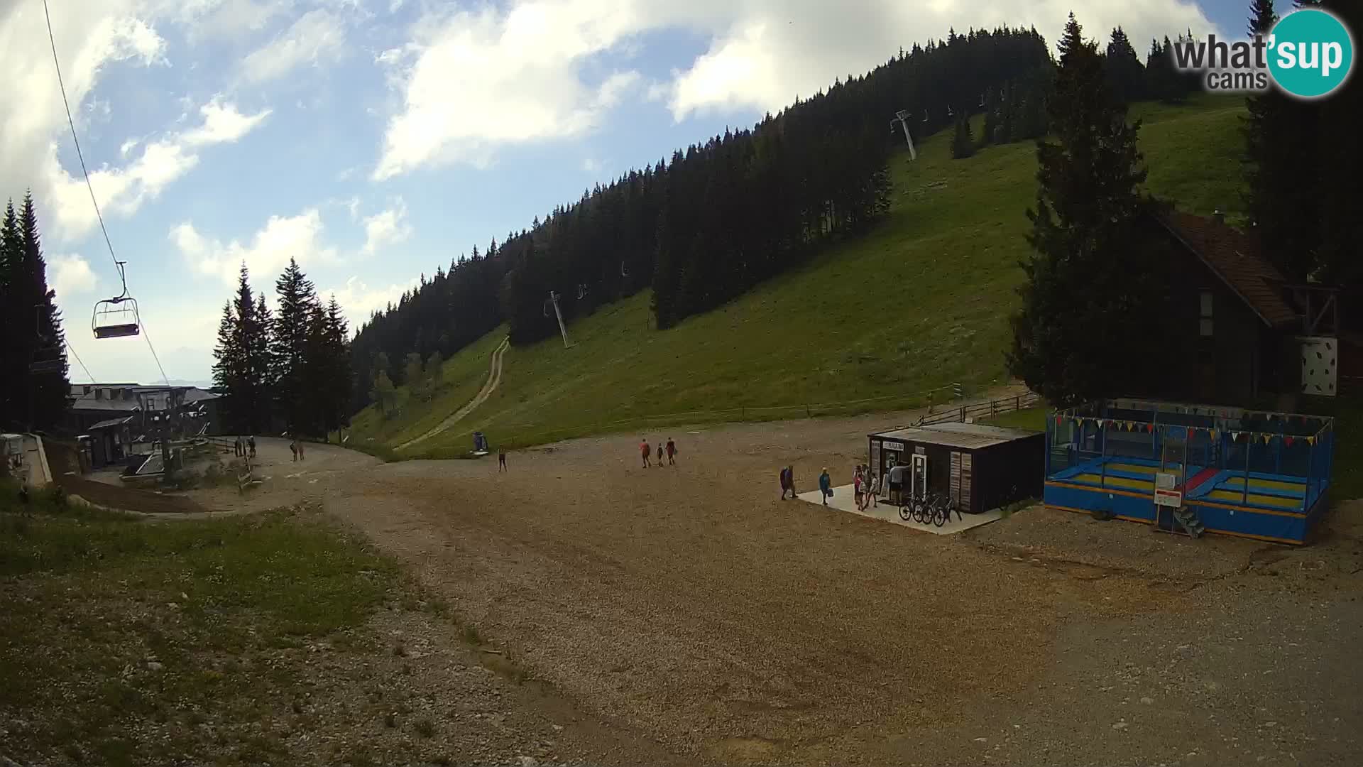 GOLTE Skigebiet webcam – Schöne Aussicht auf Medvedjak – Slowenien