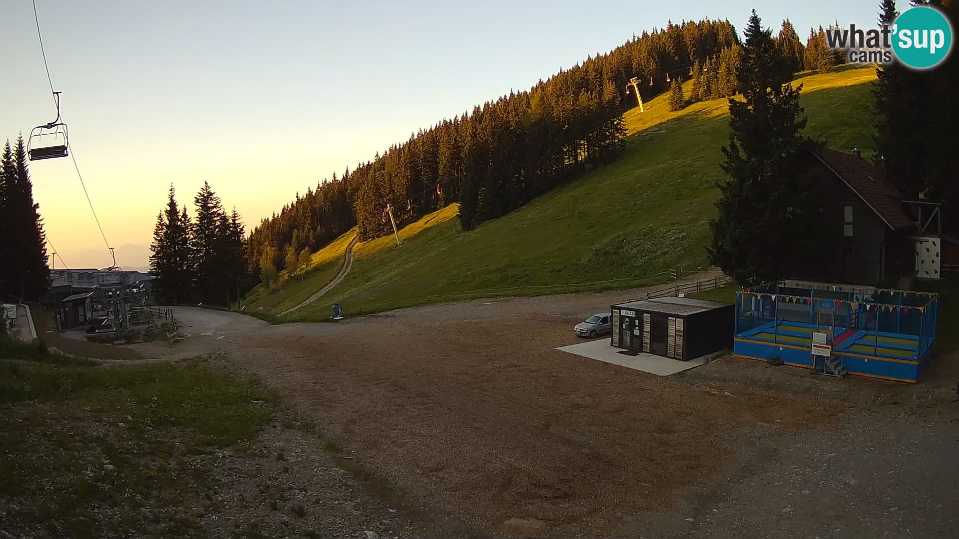 GOLTE Skigebiet webcam – Schöne Aussicht auf Medvedjak – Slowenien