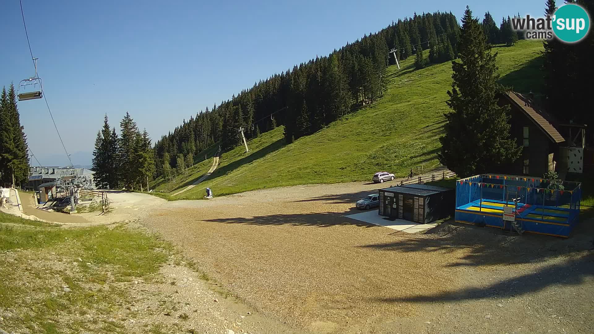 GOLTE Ski resort live webcam – view to Medvedjak – Slovenia
