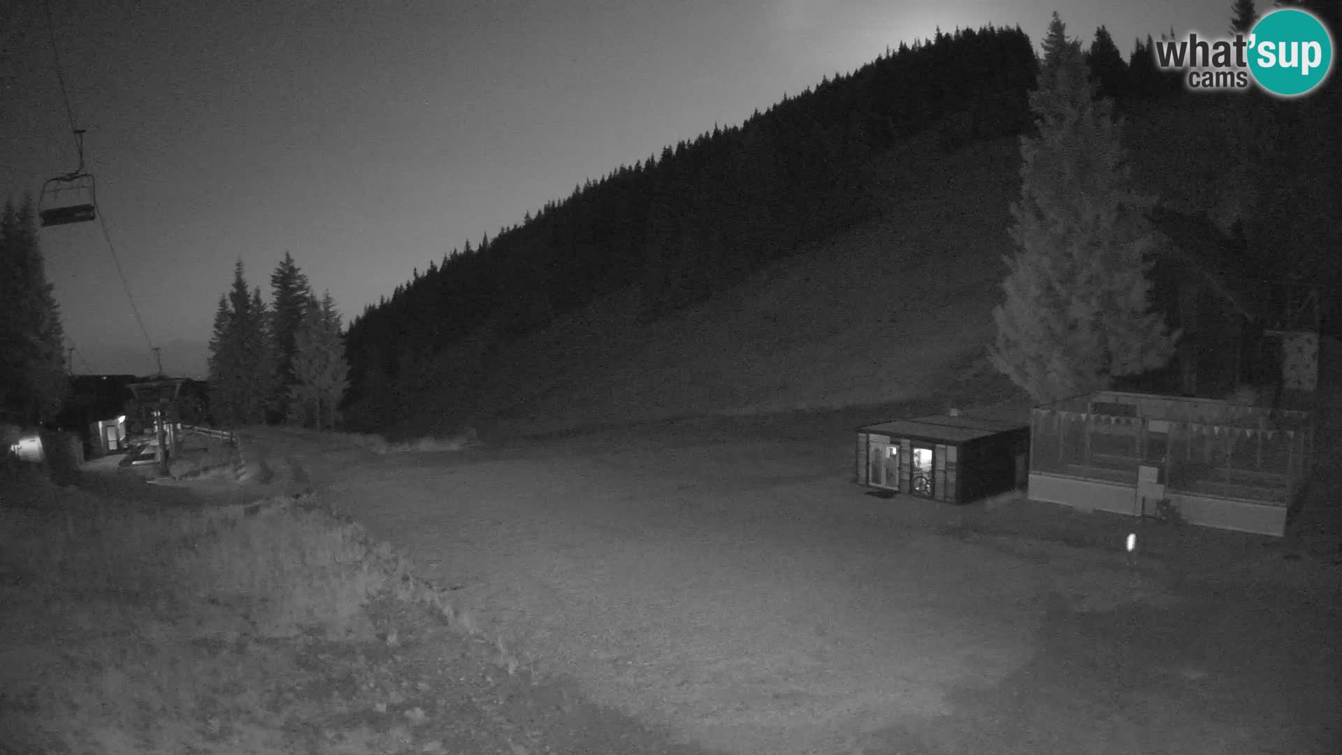 GOLTE Ski resort live webcam – view to Medvedjak – Slovenia