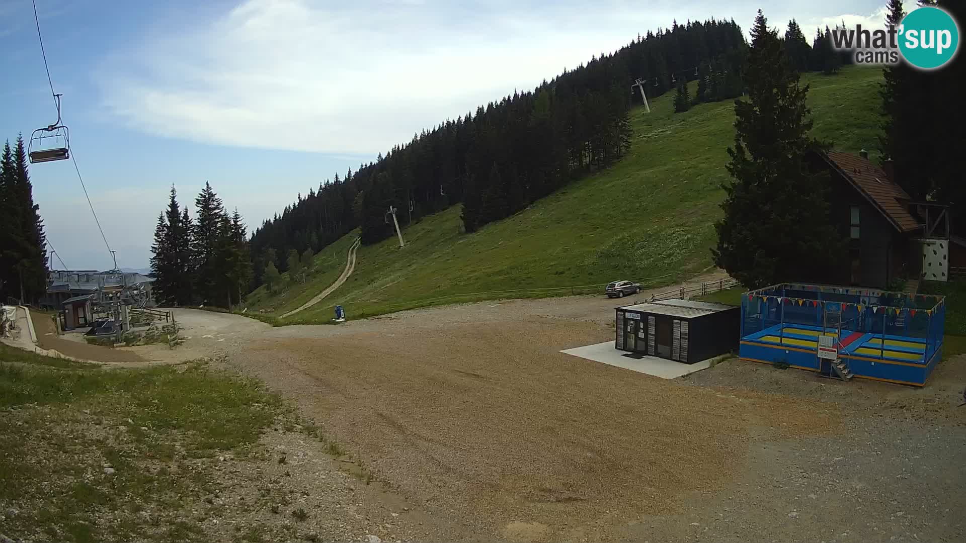 GOLTE skijalište web kamera – pogled na Medvedjak – Slovenija