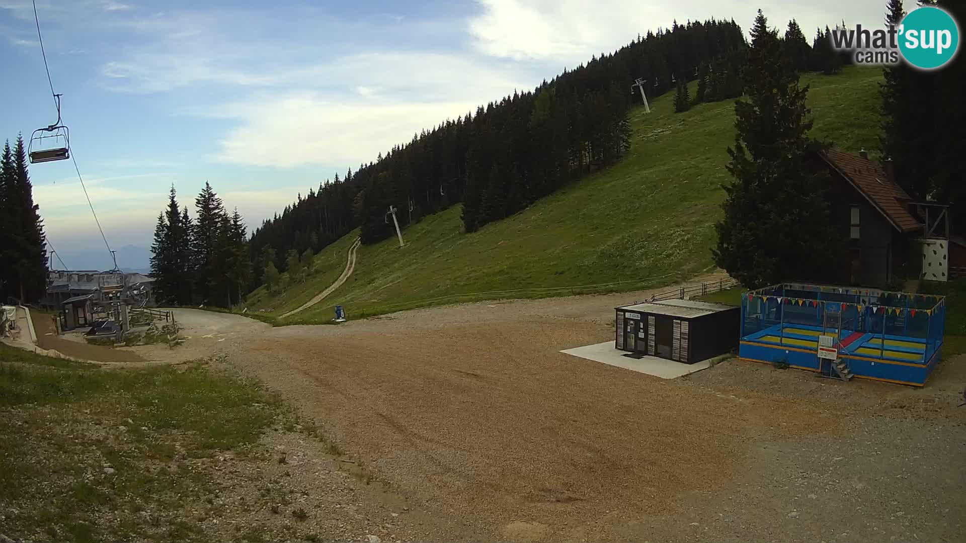 Webcam en direct de la station de ski de GOLTE – vue sur Medvedjak – Slovénie